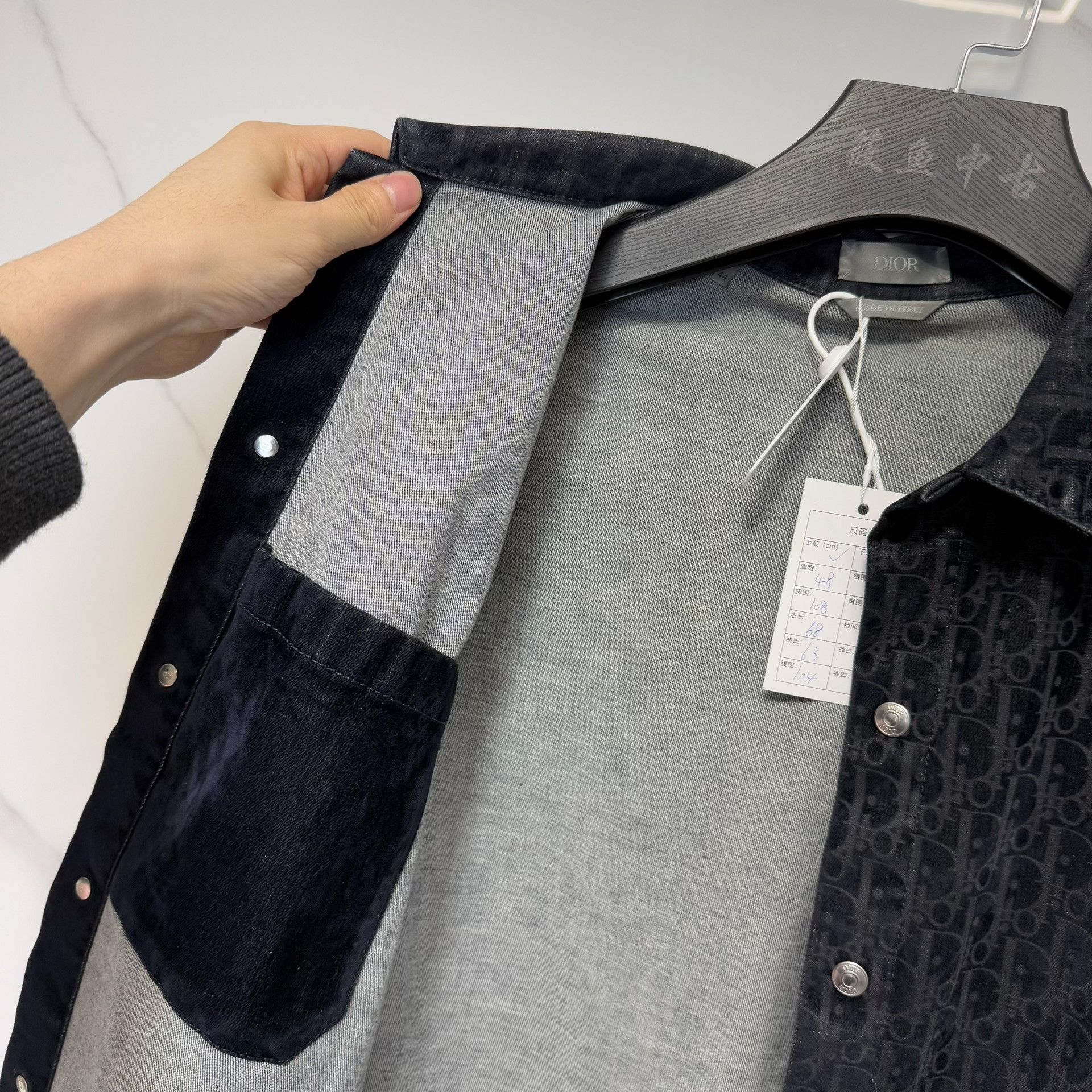Dior Dior Oblique Print Shirt Size S Size US S / EU 44-46 / 1 - 8 Thumbnail
