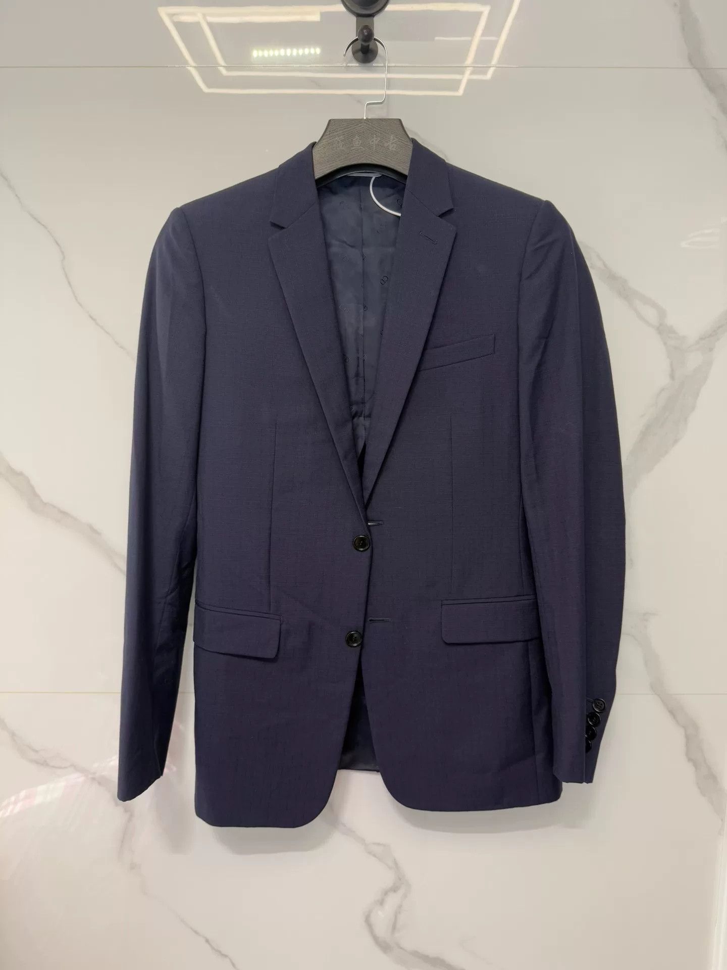 Dior Dior Navy Virgin Wool Blazer Size 36R Size 36R - 2 Thumbnail