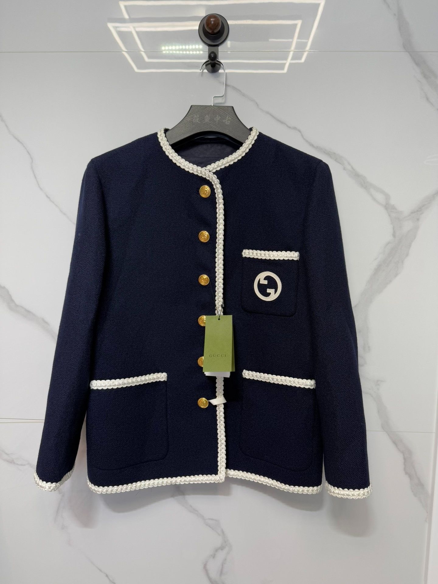 Gucci Gucci Wool Tweed Jacket Size 42 Size M / US 6-8 / IT 42-44 - 2 Thumbnail