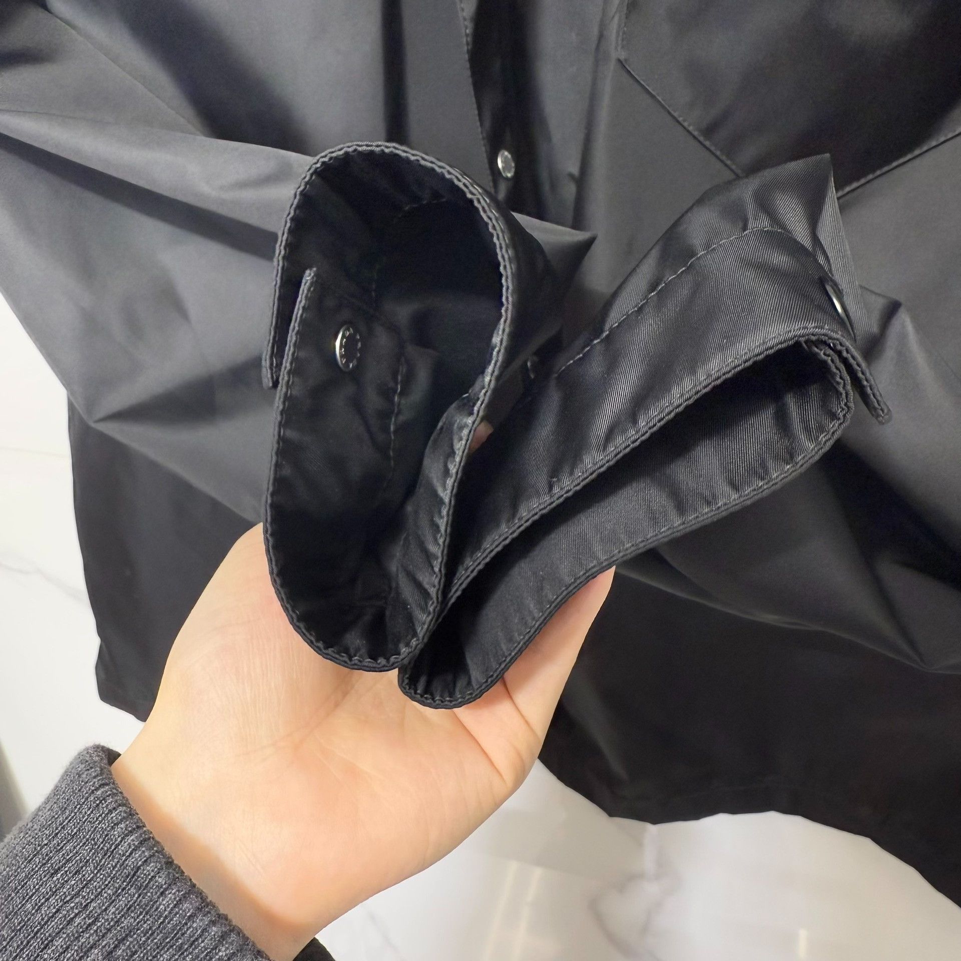 Prada Prada Re-Nylon Logo Triangle Jacket Size M Size US M / EU 48-50 / 2 - 6 Thumbnail