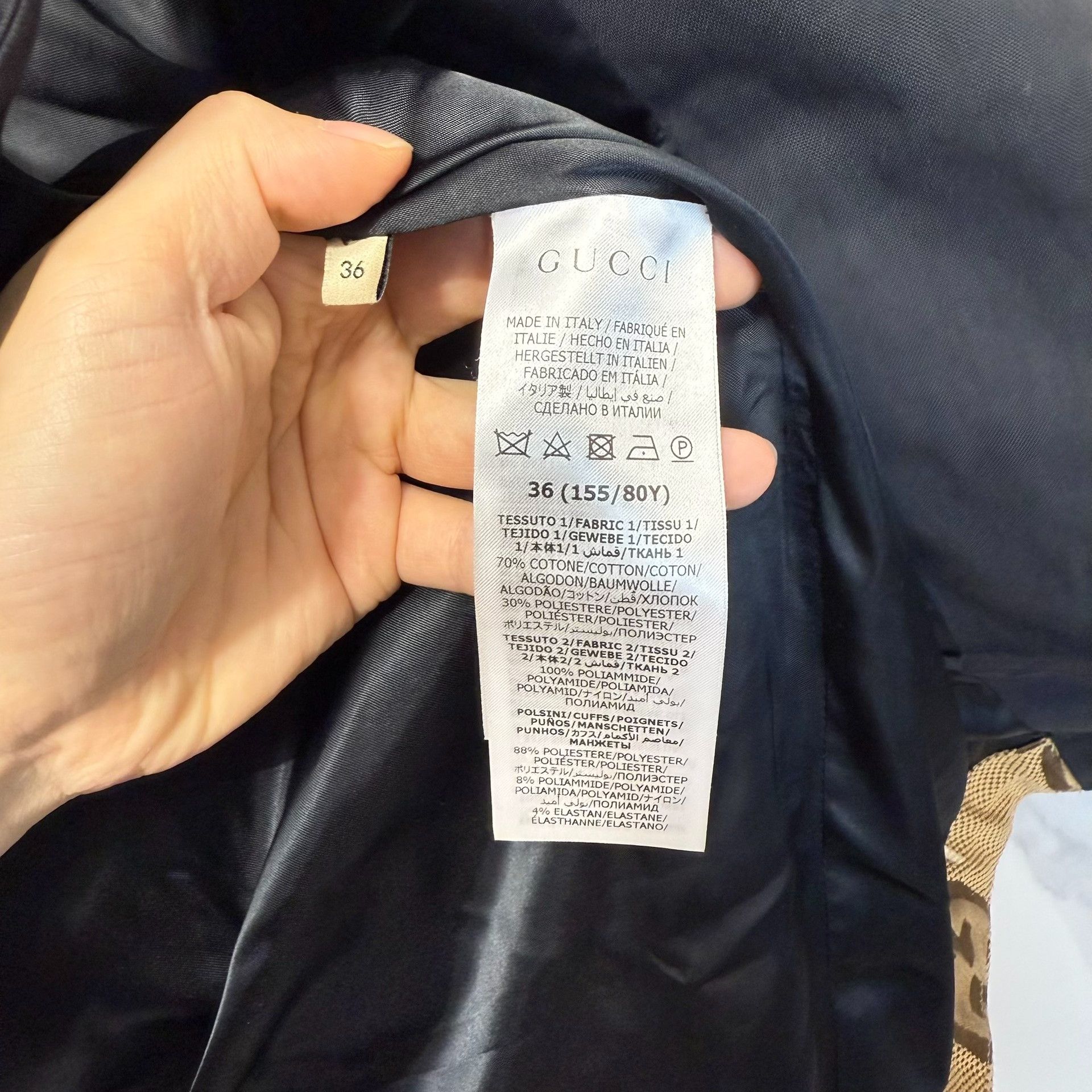 Gucci Gucci x Balenciaga Hacker Project Monogram Jacket 36 Size XS / US 0-2 / IT 36-38 - 5 Thumbnail