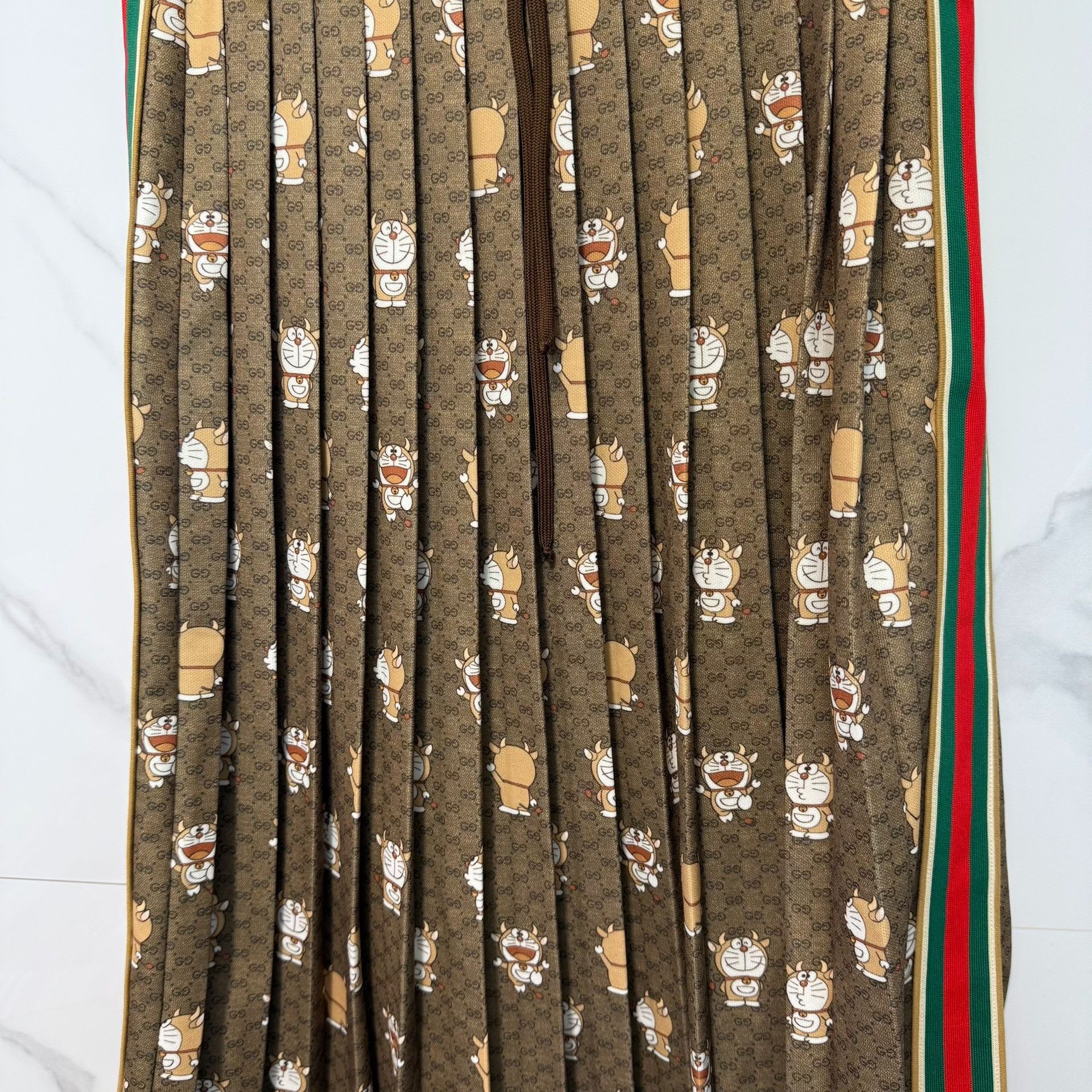 Gucci Gucci x Doraemon Pleated Midi Skirt S Size 30" / US 8 / IT 44 - 6 Thumbnail