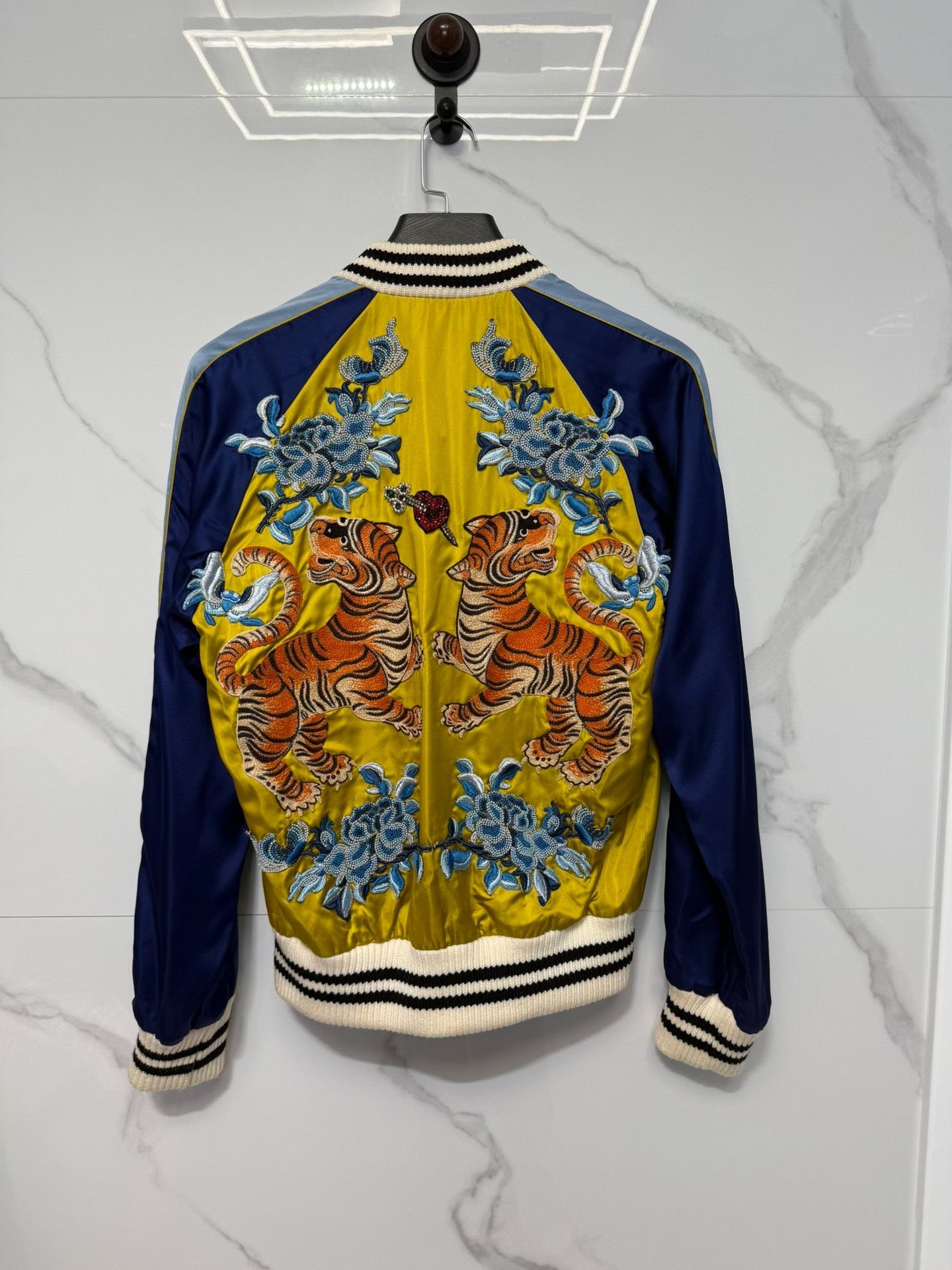 Gucci Gucci Tiger Floral Bomber Jacket Size 46 Size US S / EU 44-46 / 1 - 3 Thumbnail