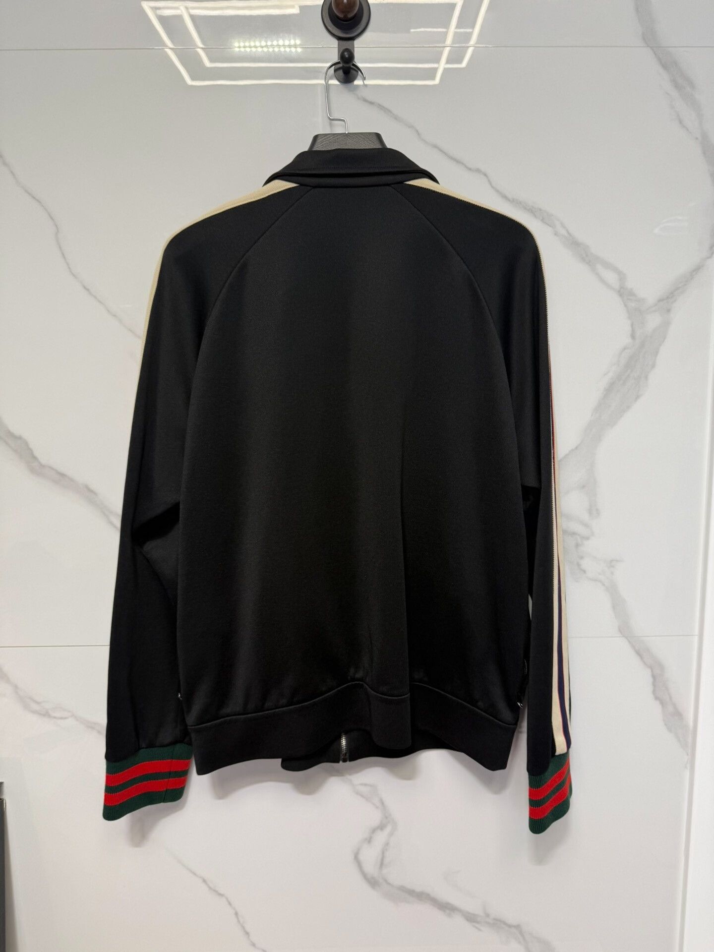Gucci Gucci Logo Technical Jersey Jacket Size XL Size US XL / EU 56 / 4 - 3 Thumbnail