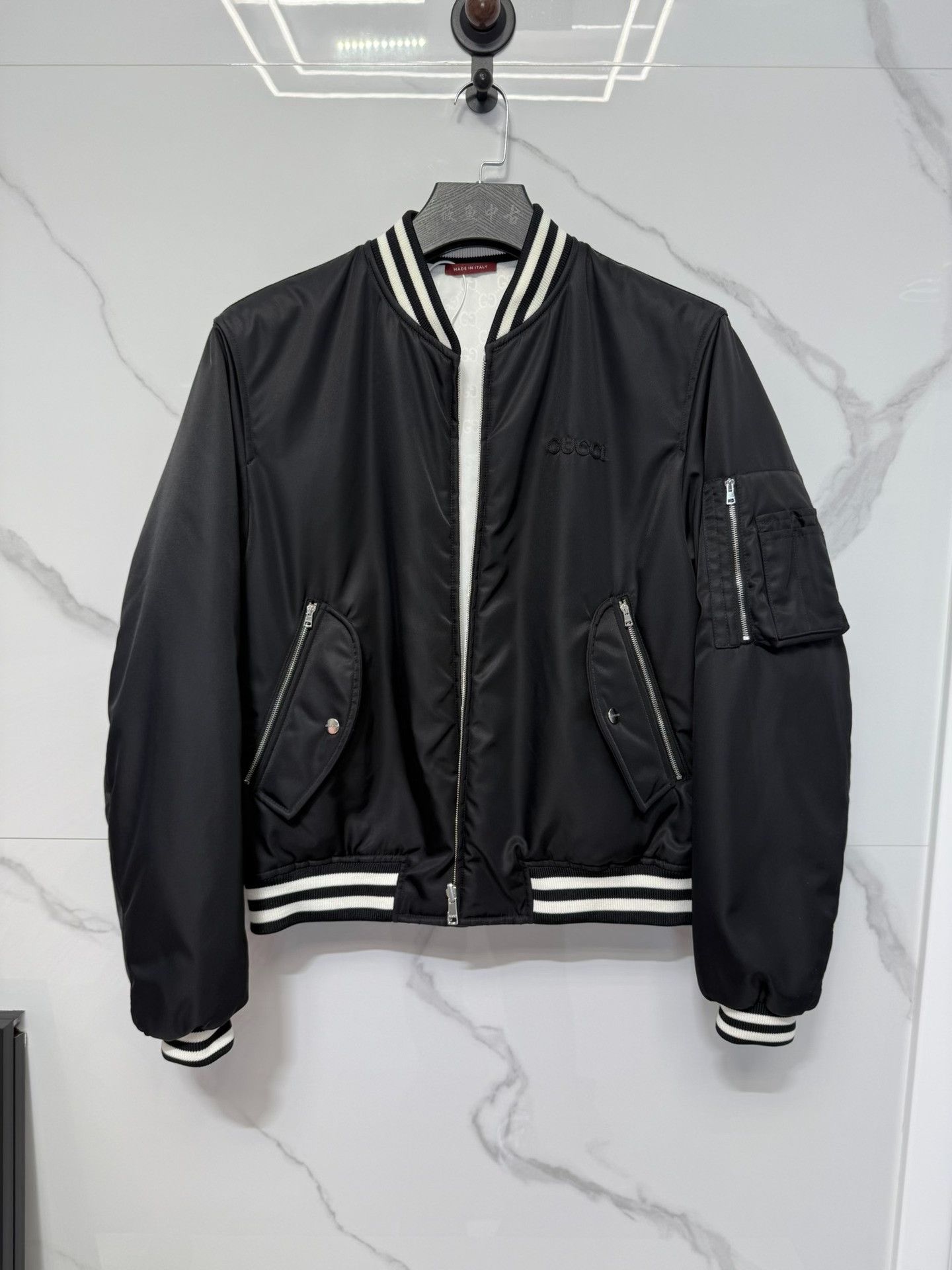 Gucci Gucci Reversible Bomber Jacket Size 48 Size US M / EU 48-50 / 2 - 2 Thumbnail