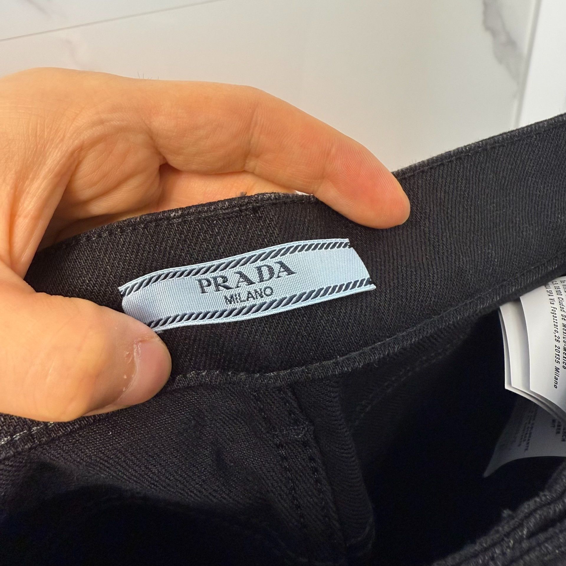 Prada Prada Black Casual Pants Size 27 Size US 27 - 4 Thumbnail