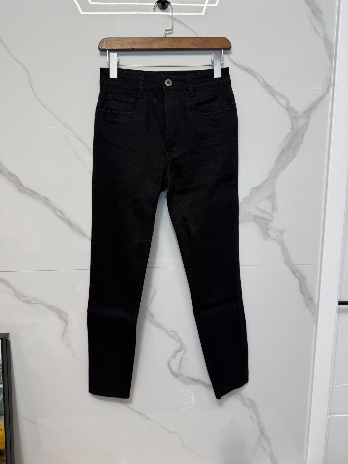 Prada Prada Black Casual Pants Size 27 Size US 27 - 2 Thumbnail