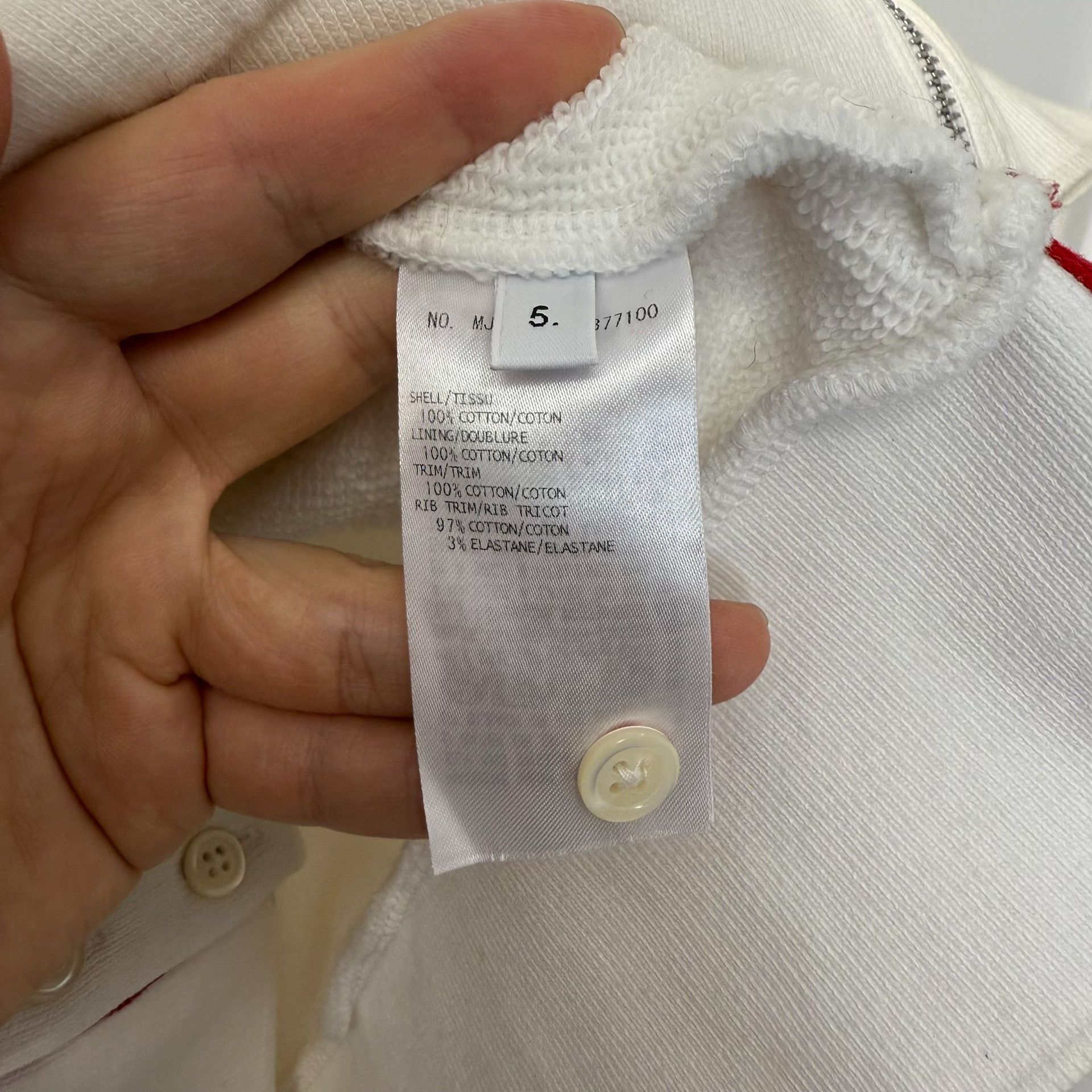 Thom Browne Thom Browne Signature Stripe Zip Hoodie Size 5 Size US XXL / EU 58 / 5 - 4 Thumbnail