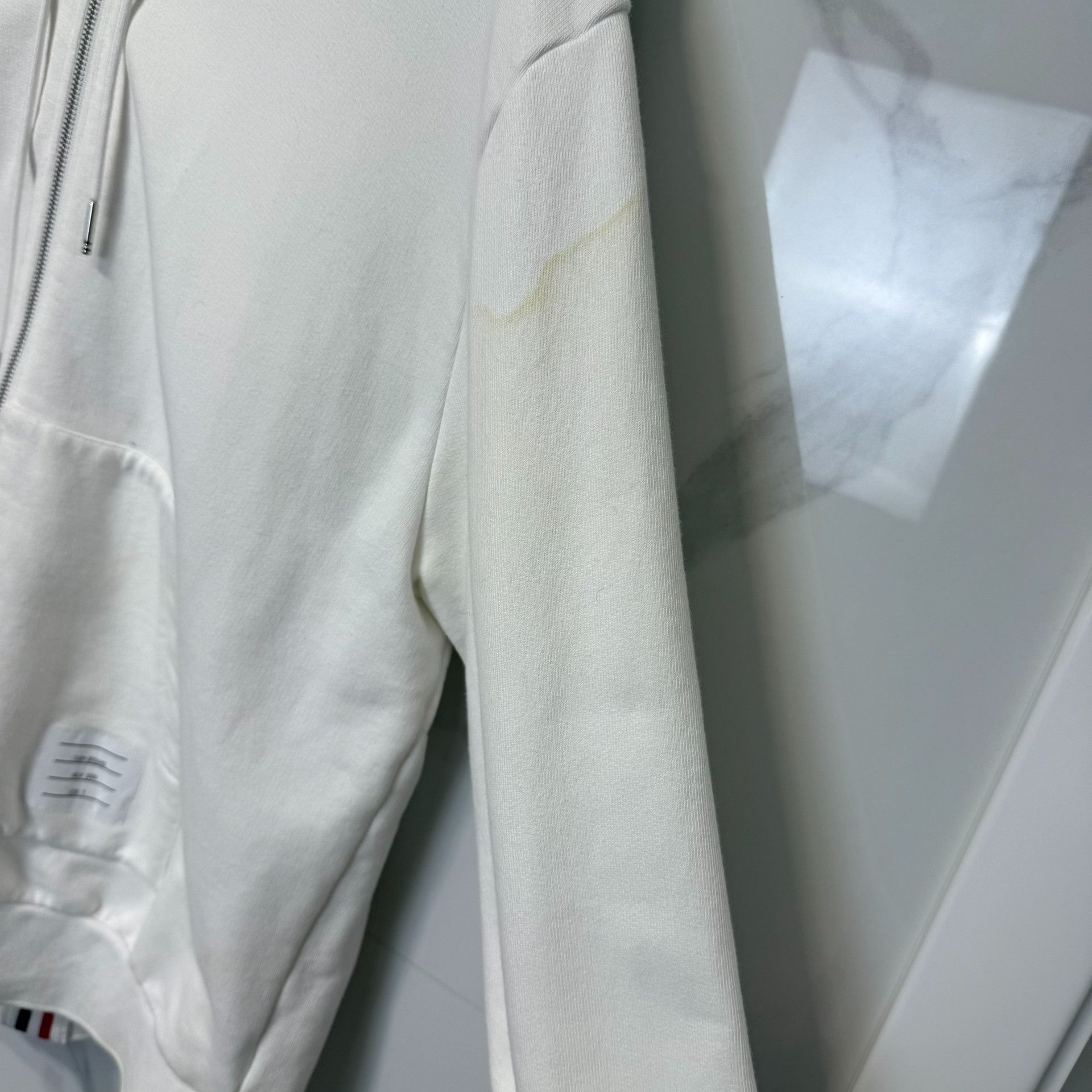 Thom Browne Thom Browne Signature Stripe Zip Hoodie Size 5 Size US XXL / EU 58 / 5 - 9 Thumbnail