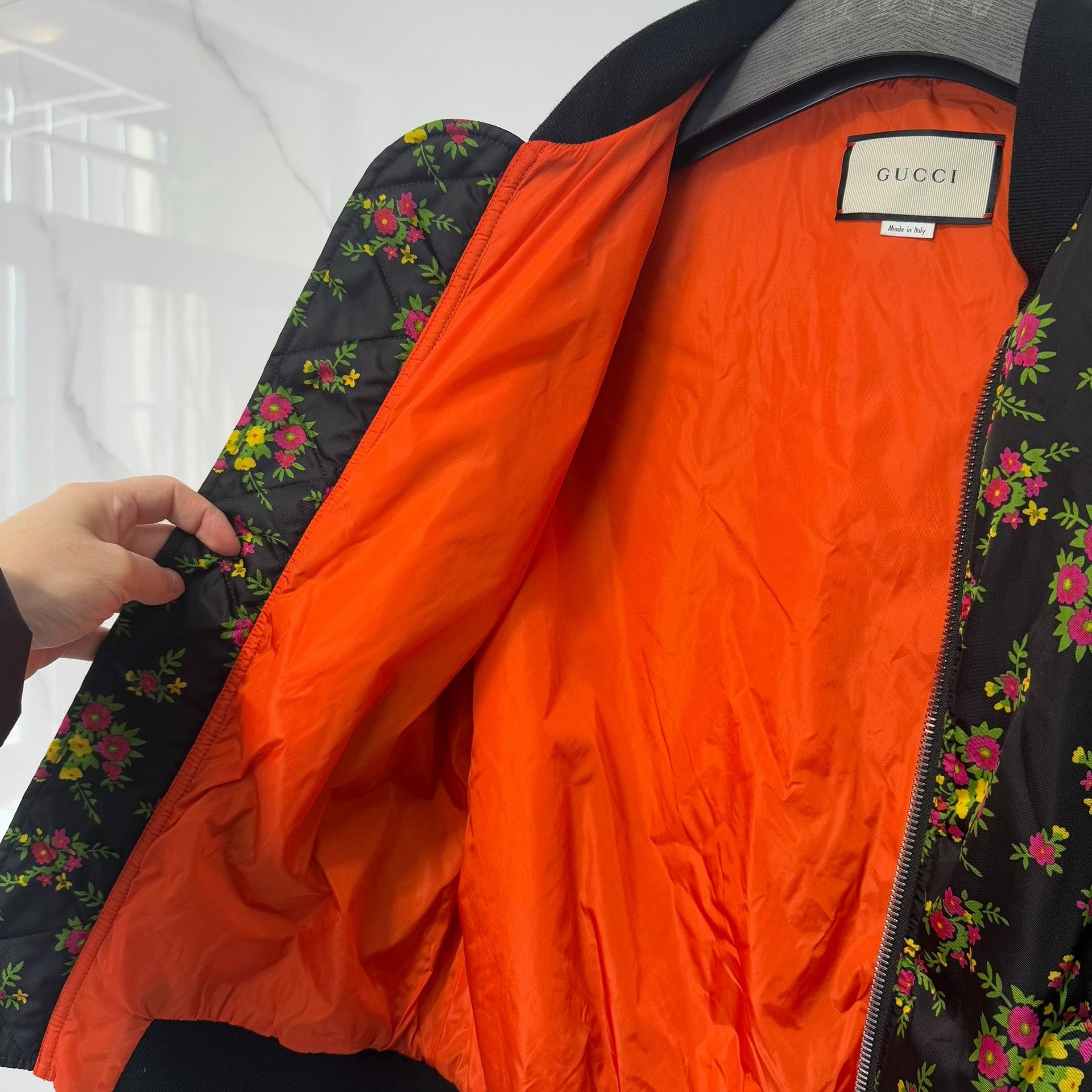 Gucci Gucci Floral Bomber Jacket Size 38 Size XS / US 0-2 / IT 36-38 - 7 Thumbnail