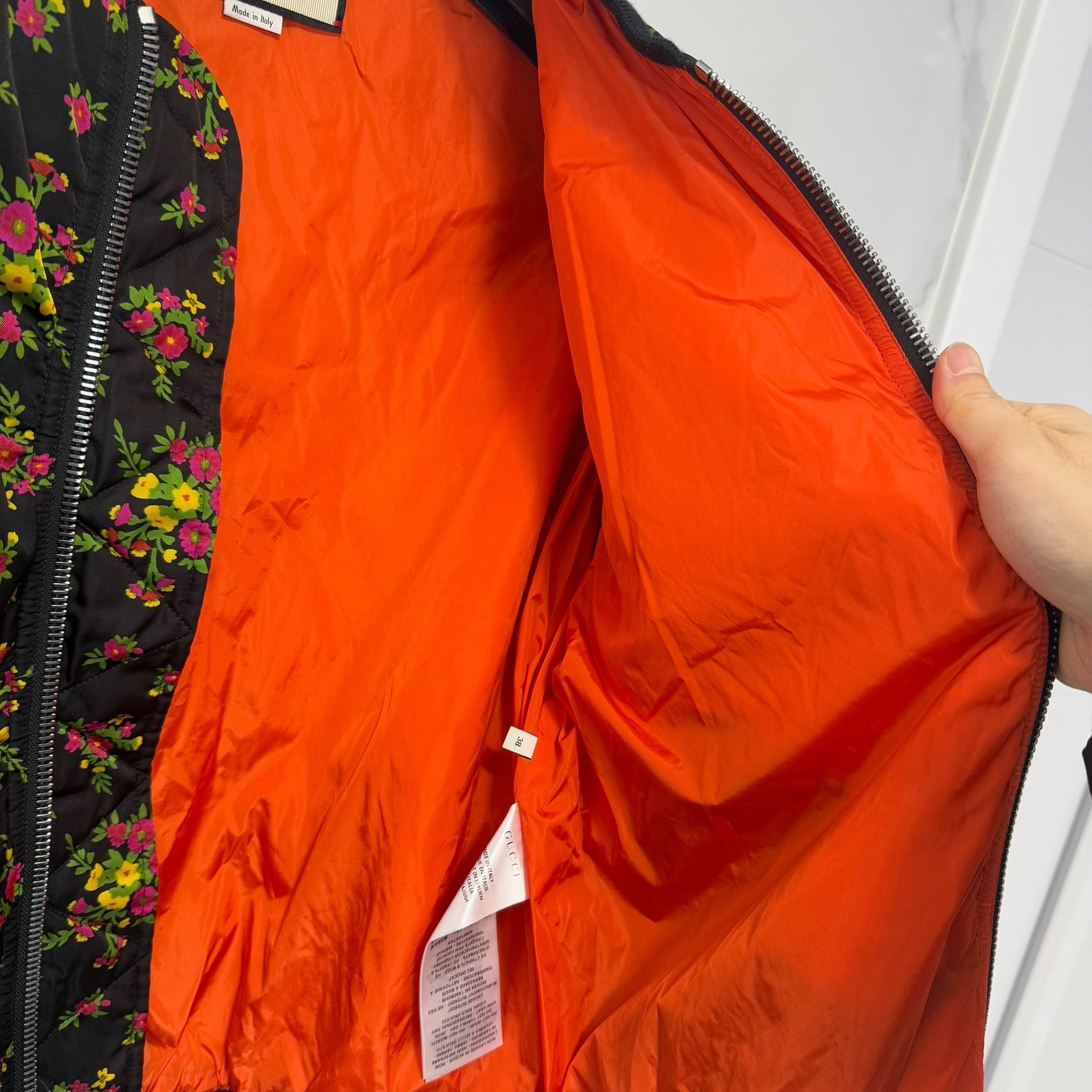 Gucci Gucci Floral Bomber Jacket Size 38 Size XS / US 0-2 / IT 36-38 - 8 Thumbnail