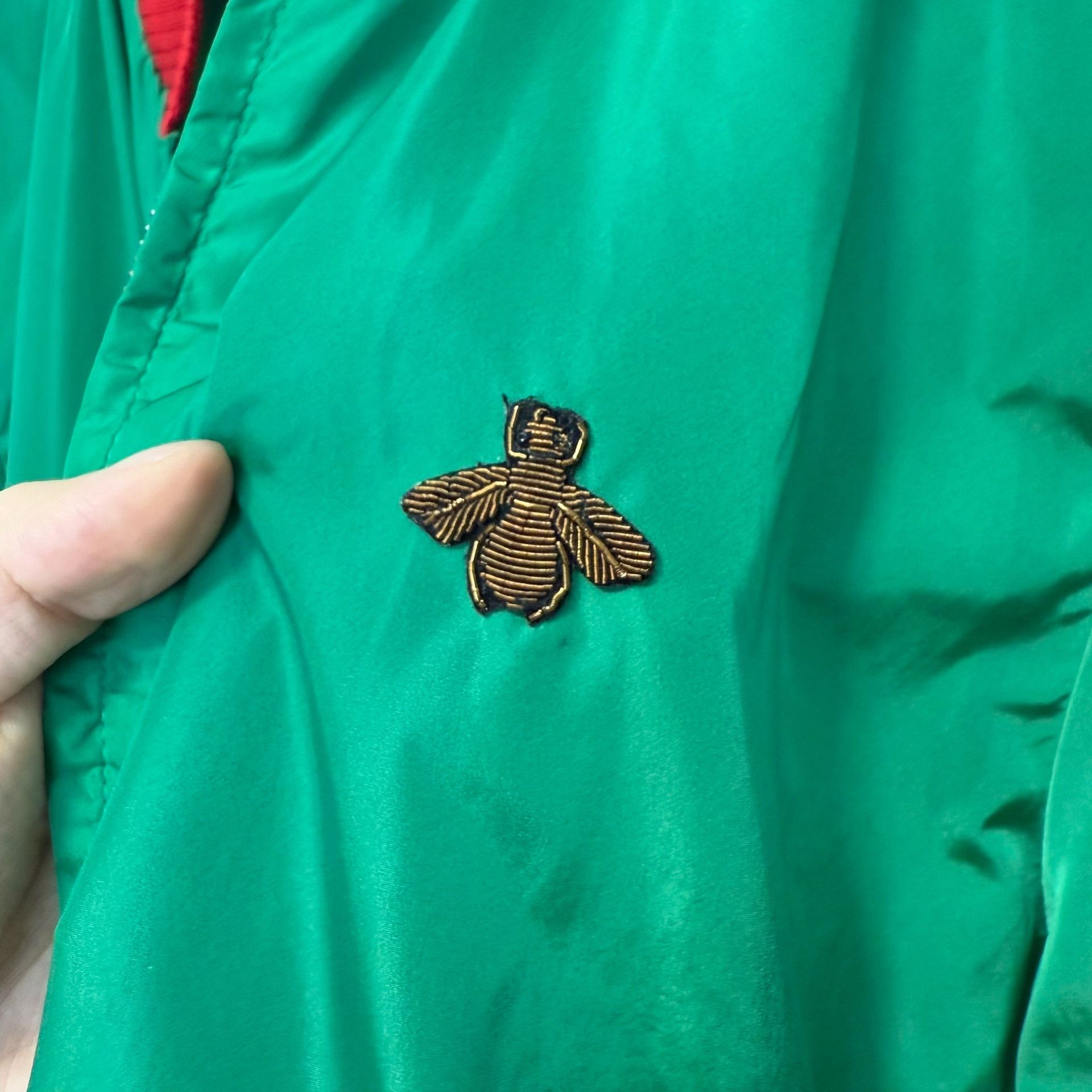 Gucci Gucci Bee & Snake Windbreaker Size M Size US M / EU 48-50 / 2 - 8 Thumbnail