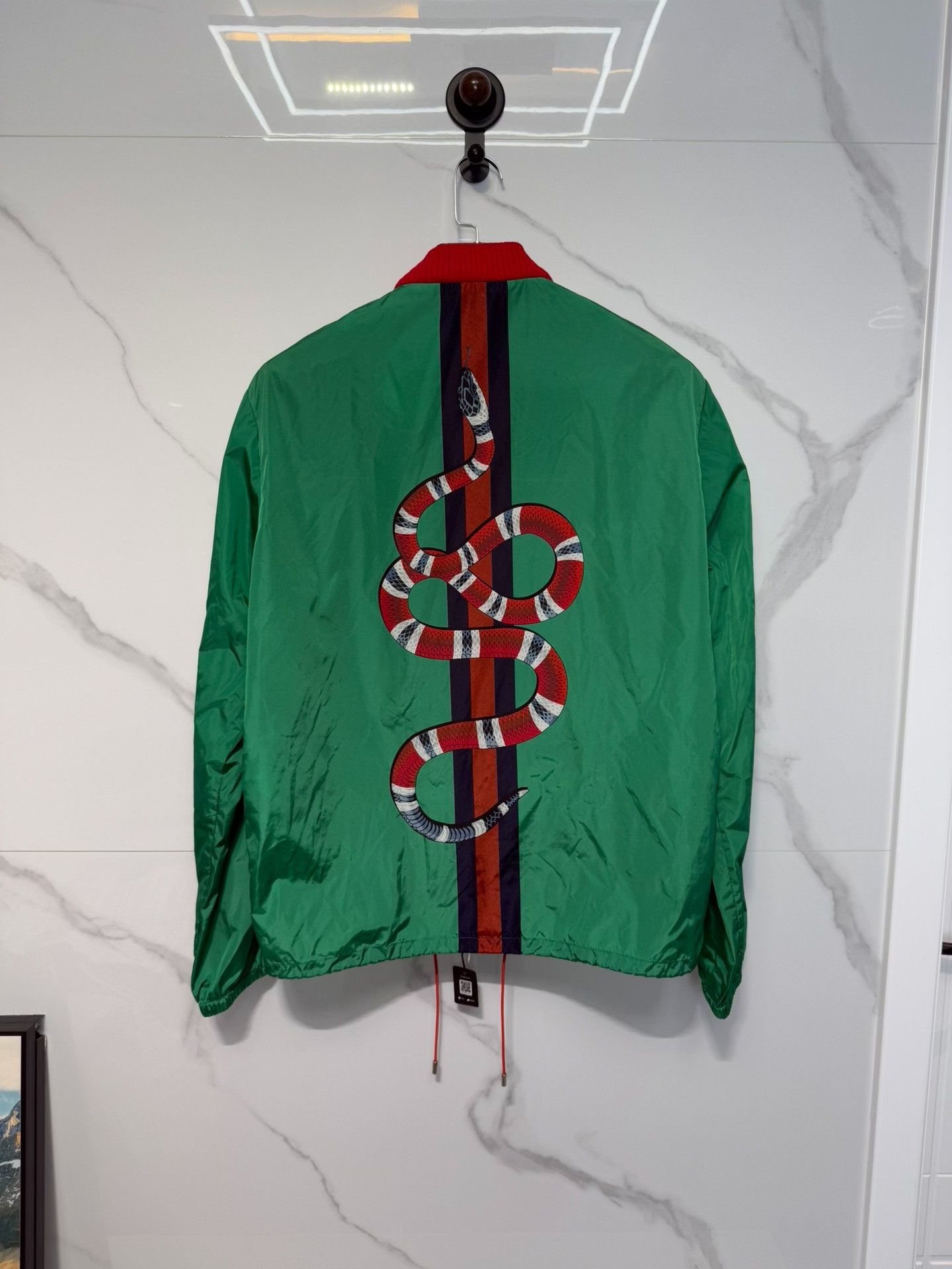 Gucci Gucci Bee & Snake Windbreaker Size M Size US M / EU 48-50 / 2 - 3 Thumbnail
