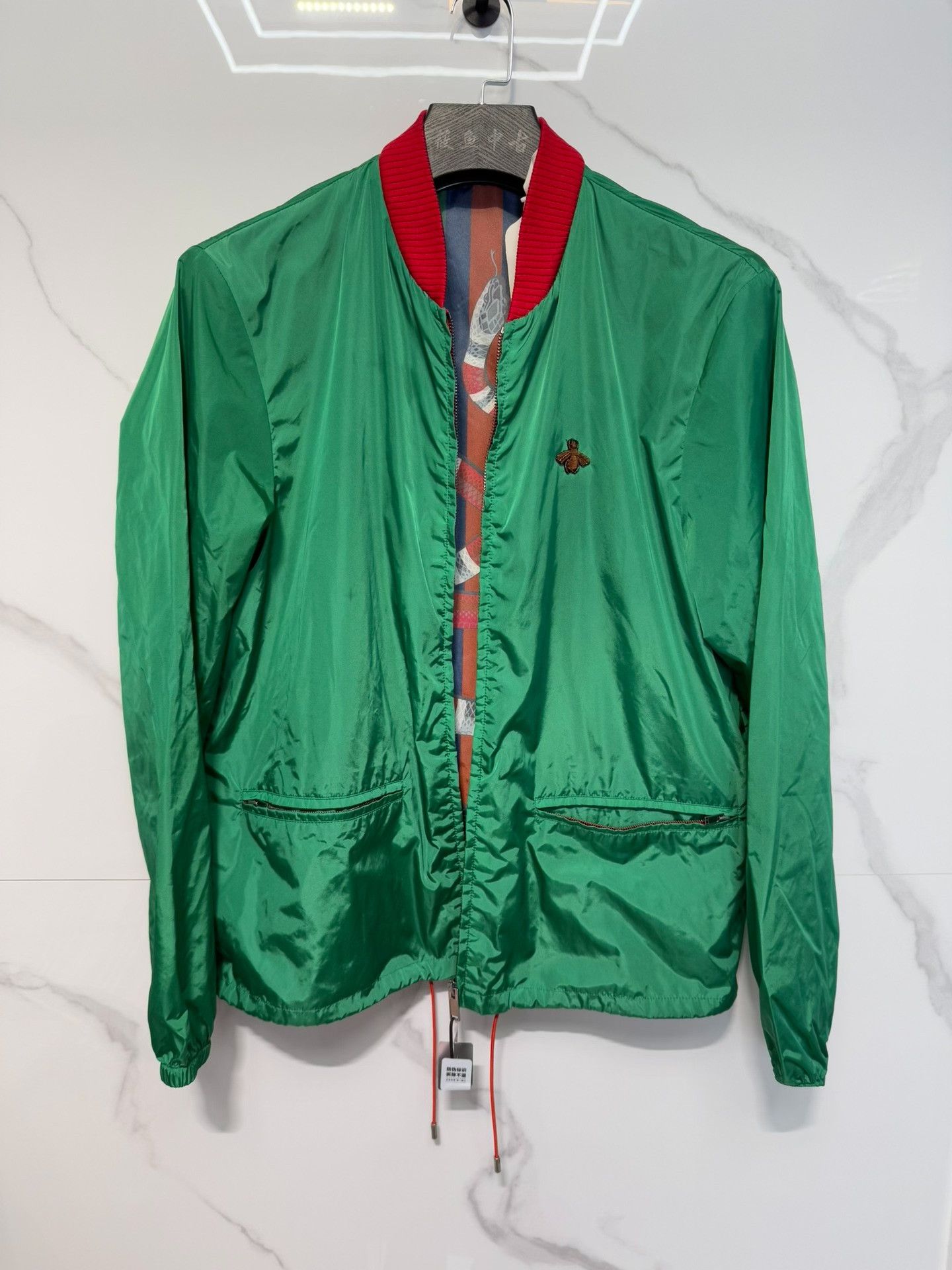 Gucci Gucci Bee & Snake Windbreaker Size M Size US M / EU 48-50 / 2 - 2 Thumbnail