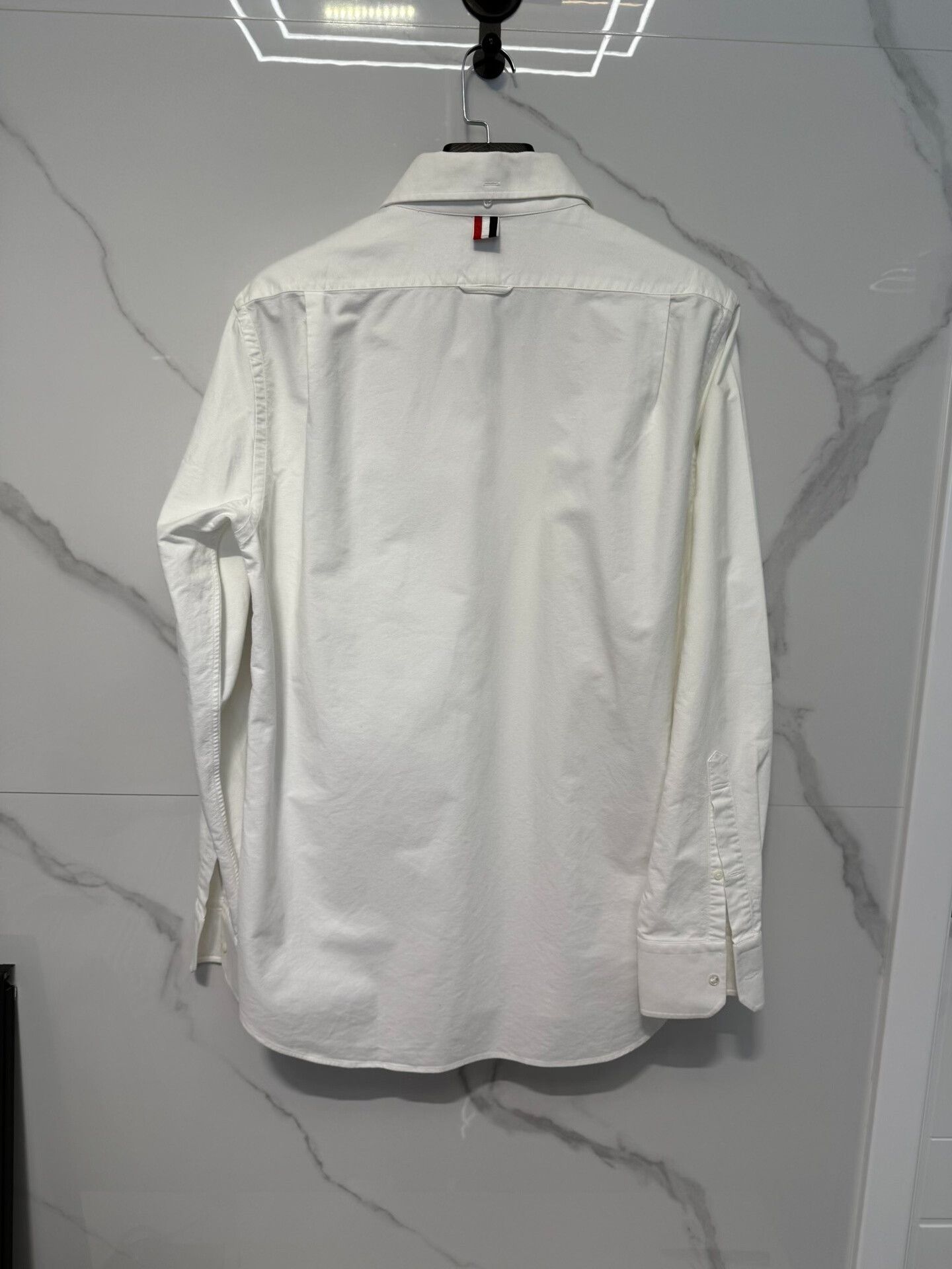 Thom Browne Thom Browne Fish Embroidery Button Up Shirt Size 4 Size US XL / EU 56 / 4 - 3 Thumbnail