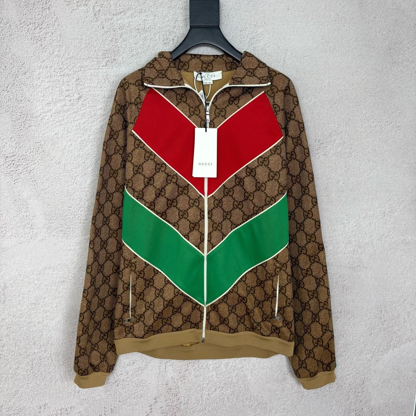 Gucci Gucci Monogram Track Jacket Size XL Size US XL / EU 56 / 4 - 2 Thumbnail
