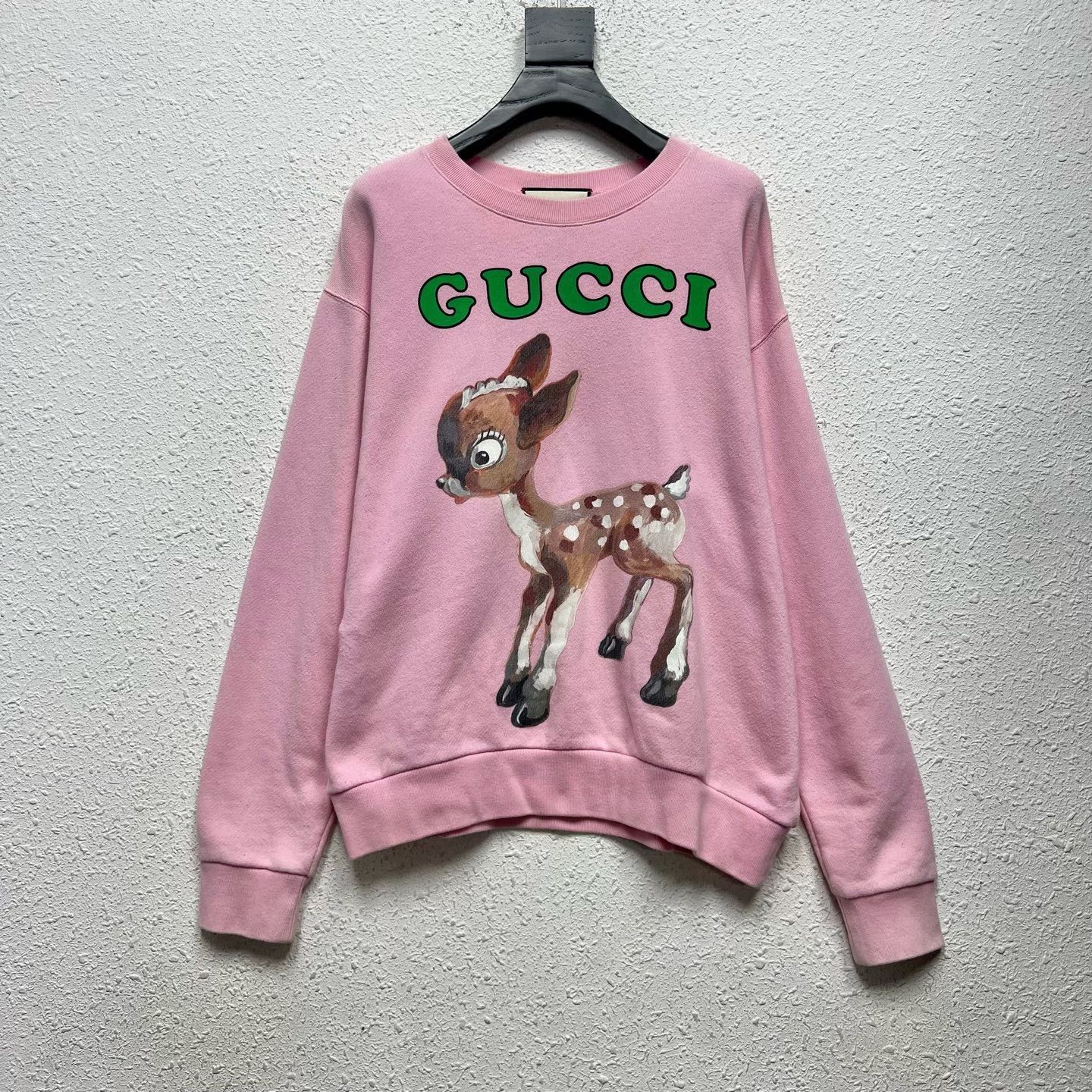 Gucci Gucci Deer Floral Print Sweatshirt Size S Size US S / EU 44-46 / 1 - 2 Thumbnail