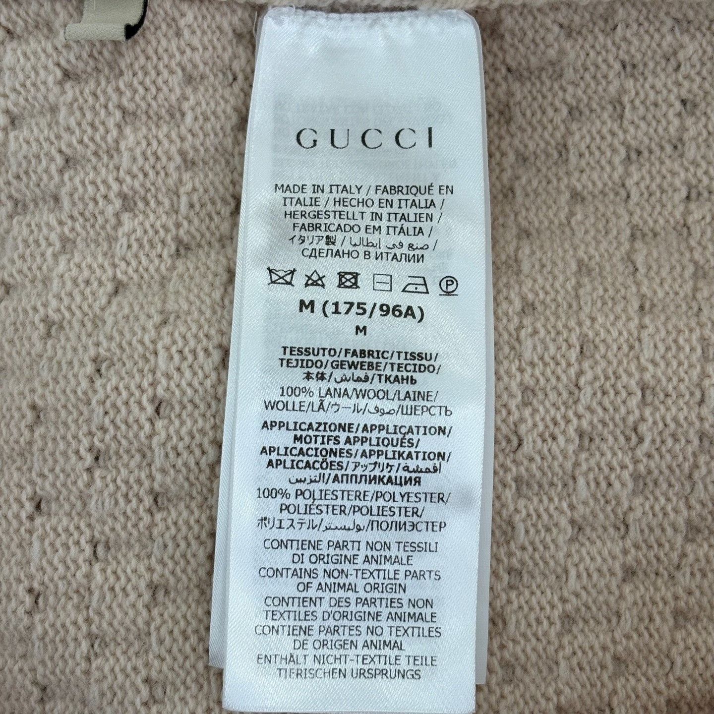 Gucci Gucci Logo Knit Cardigan Size M Size US M / EU 48-50 / 2 - 5 Thumbnail