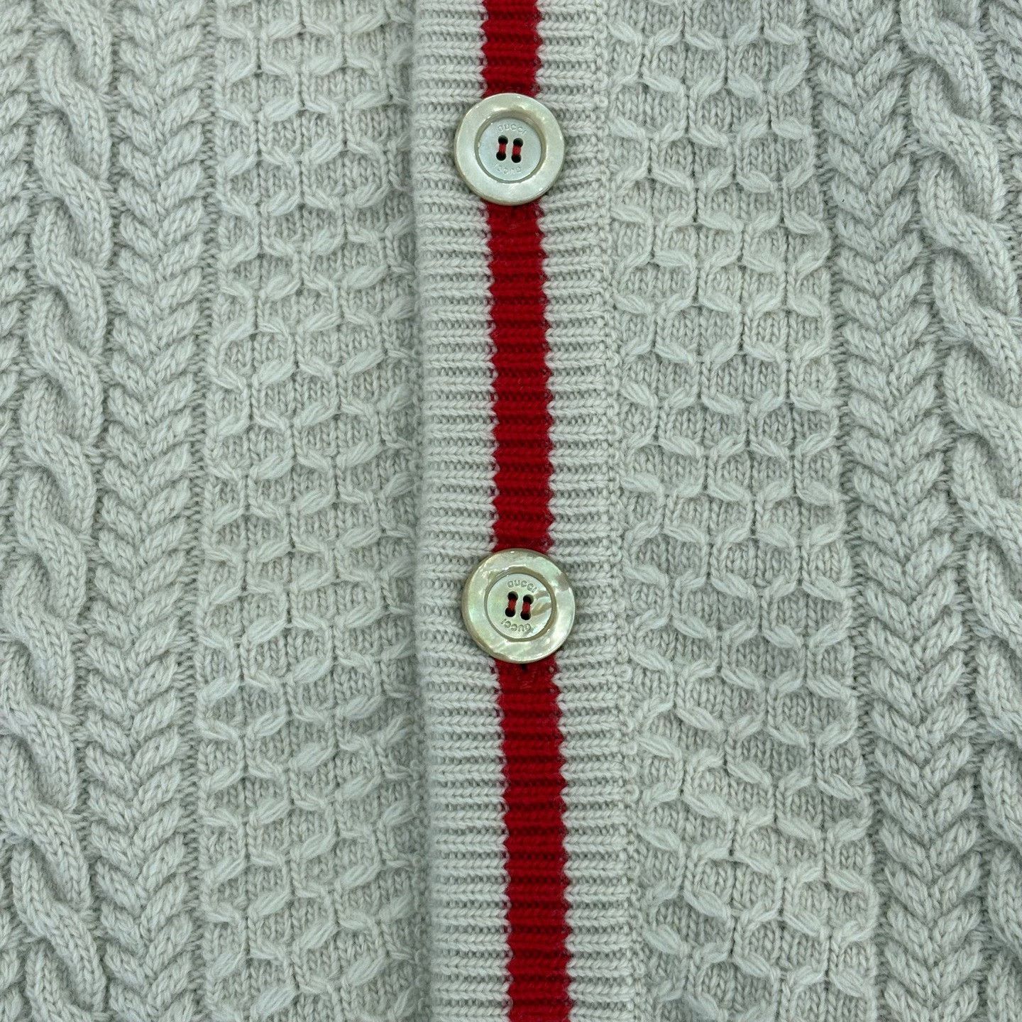 Gucci Gucci Logo Knit Cardigan Size M Size US M / EU 48-50 / 2 - 7 Thumbnail