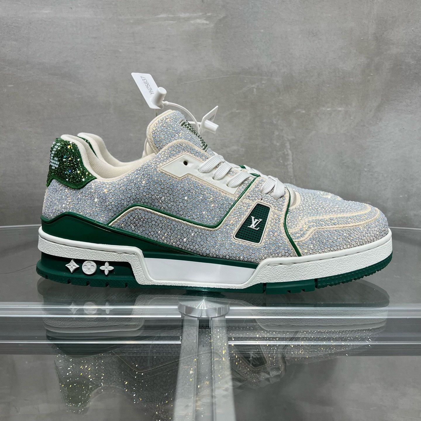 Louis Vuitton Louis Vuitton Crystal Trainer Low-Top Sneakers Size 8.5 Size US 8.5 / EU 41-42 - 5 Thumbnail