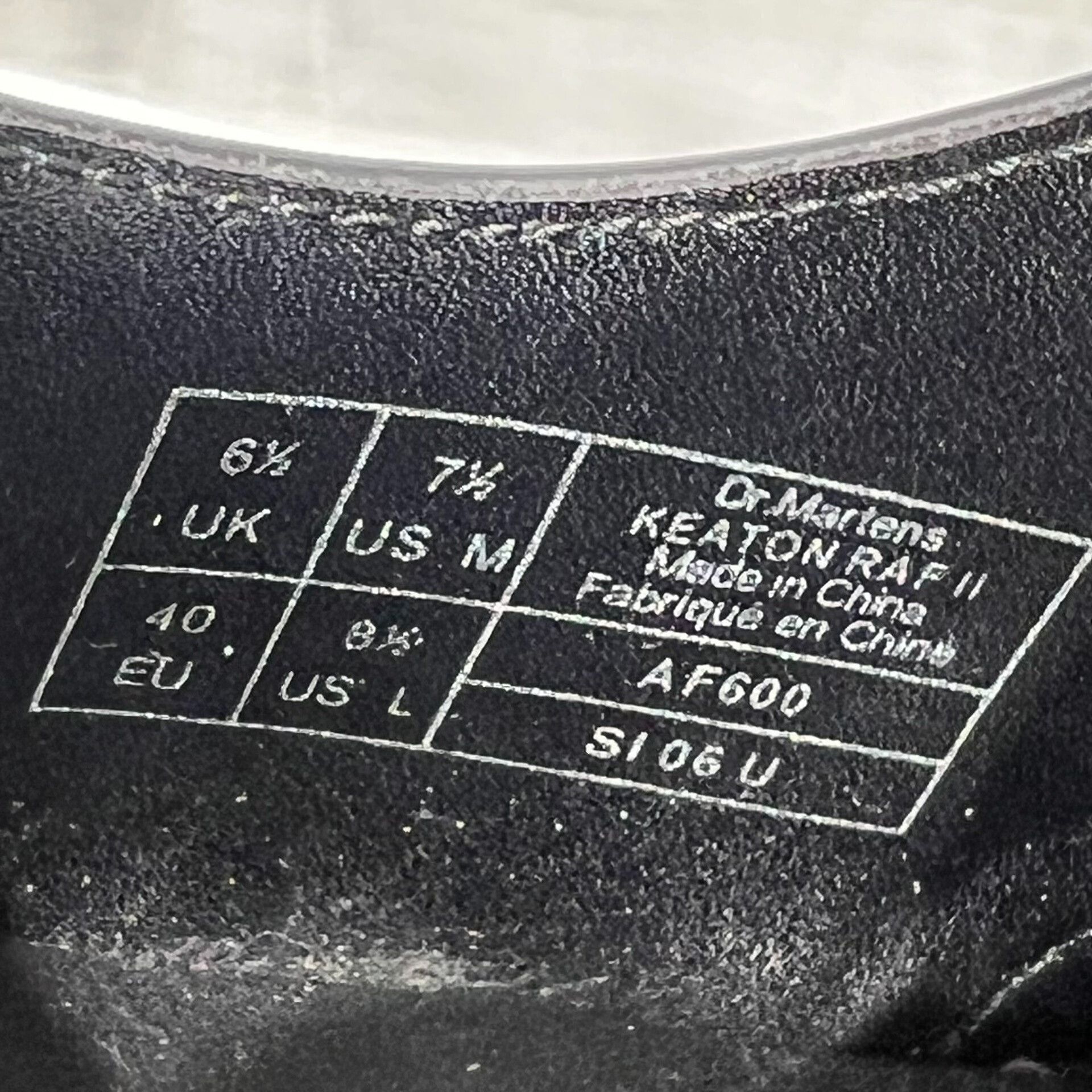 Raf Simons Raf Simons x Dr. Martens Metal Toe Derby Shoes US 7.5 Size US 7.5 / EU 40-41 - 9 Thumbnail