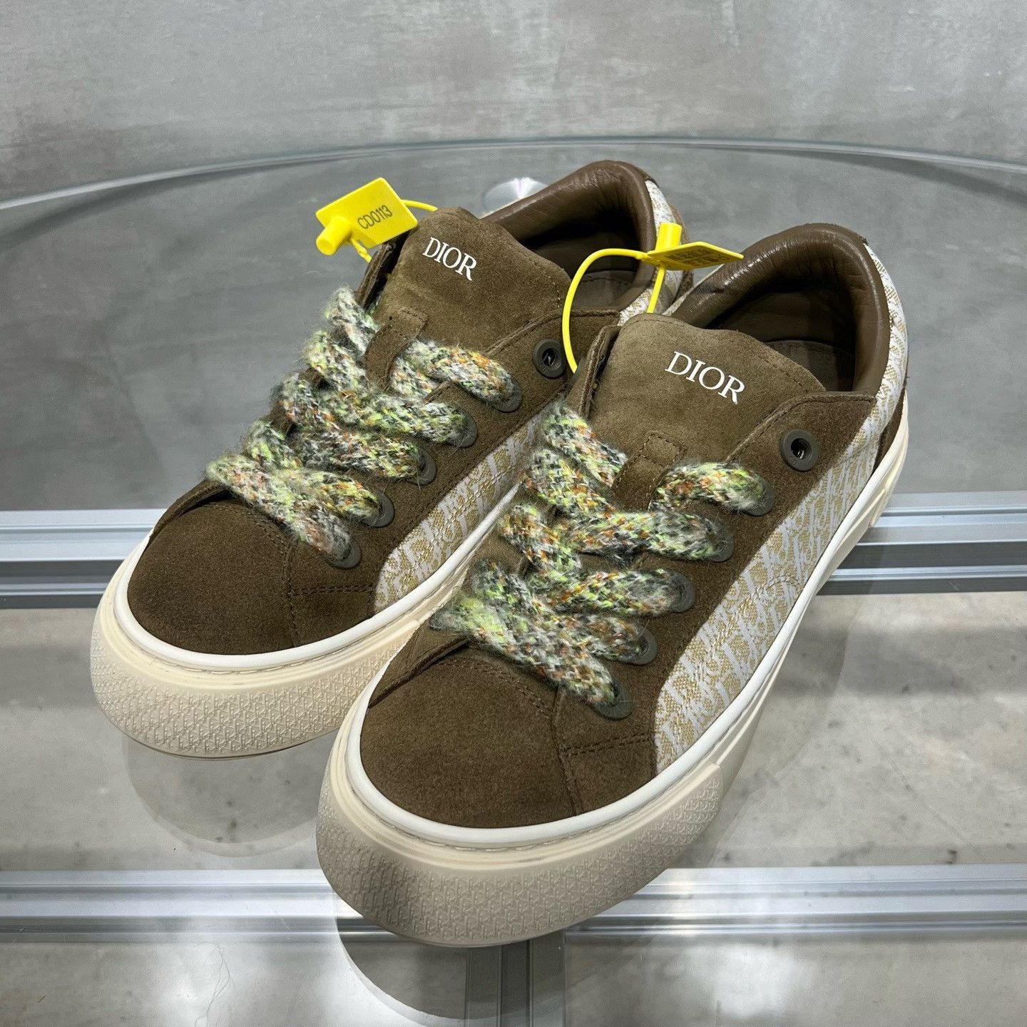 Dior Dior B33 Oblique Suede Sneakers Size 8 Size US 8 / EU 41 - 2 Thumbnail