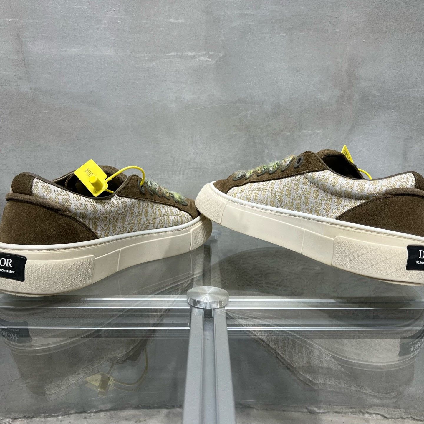 Dior Dior B33 Oblique Suede Sneakers Size 8 Size US 8 / EU 41 - 6 Thumbnail