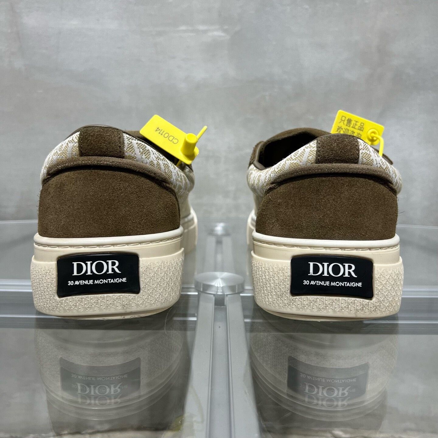 Dior Dior B33 Oblique Suede Sneakers Size 8 Size US 8 / EU 41 - 7 Thumbnail