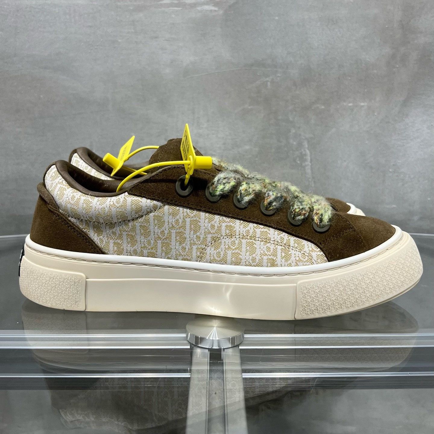 Dior Dior B33 Oblique Suede Sneakers Size 8 Size US 8 / EU 41 - 5 Thumbnail
