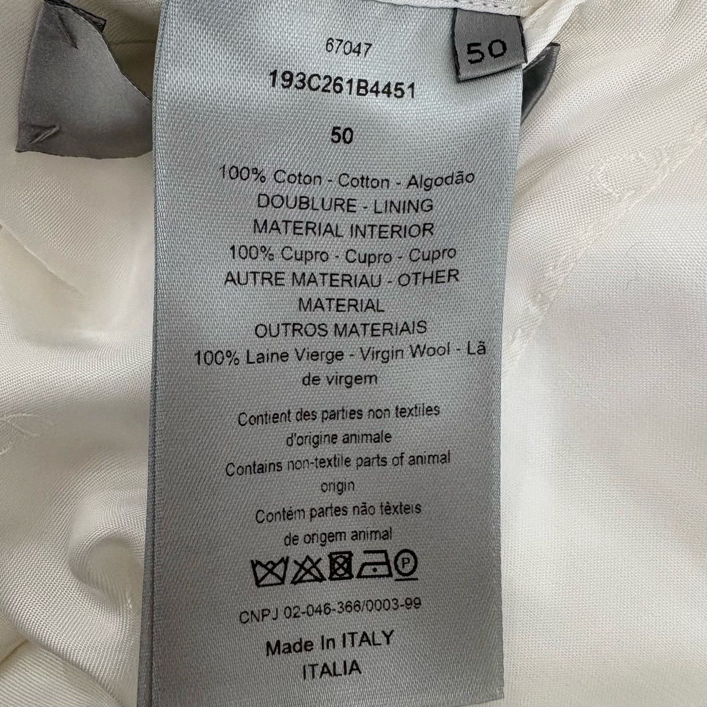 Dior Dior Belted Blazer Size 40R Size 40R - 5 Thumbnail