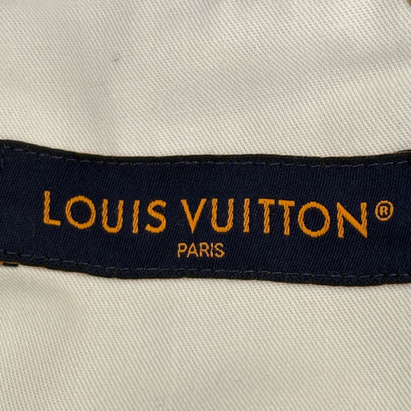 Louis Vuitton Louis Vuitton Rope Logo Denim Shorts US 29 Size US 29 - 4 Thumbnail