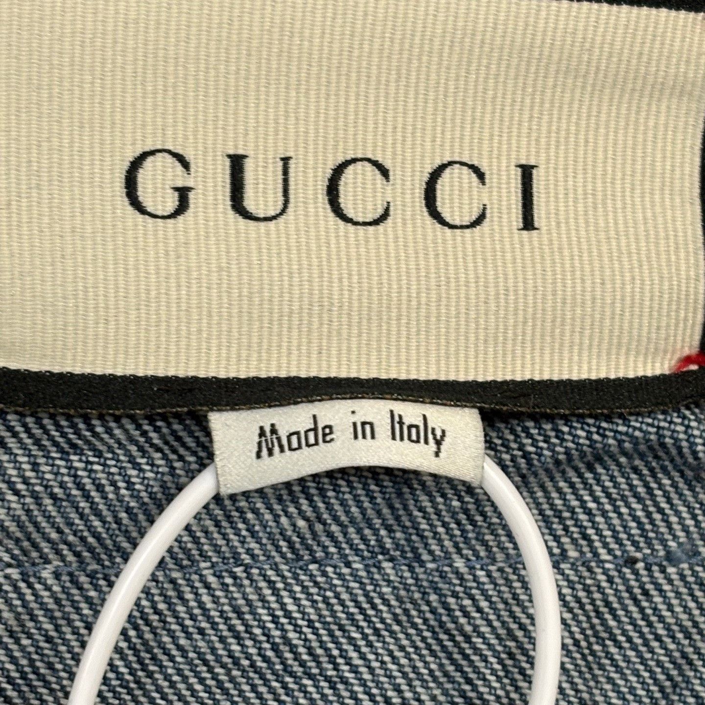 Gucci Gucci Embroidered Giraffe Denim Jeans Size 36 Size US 36 / EU 52 - 4 Thumbnail