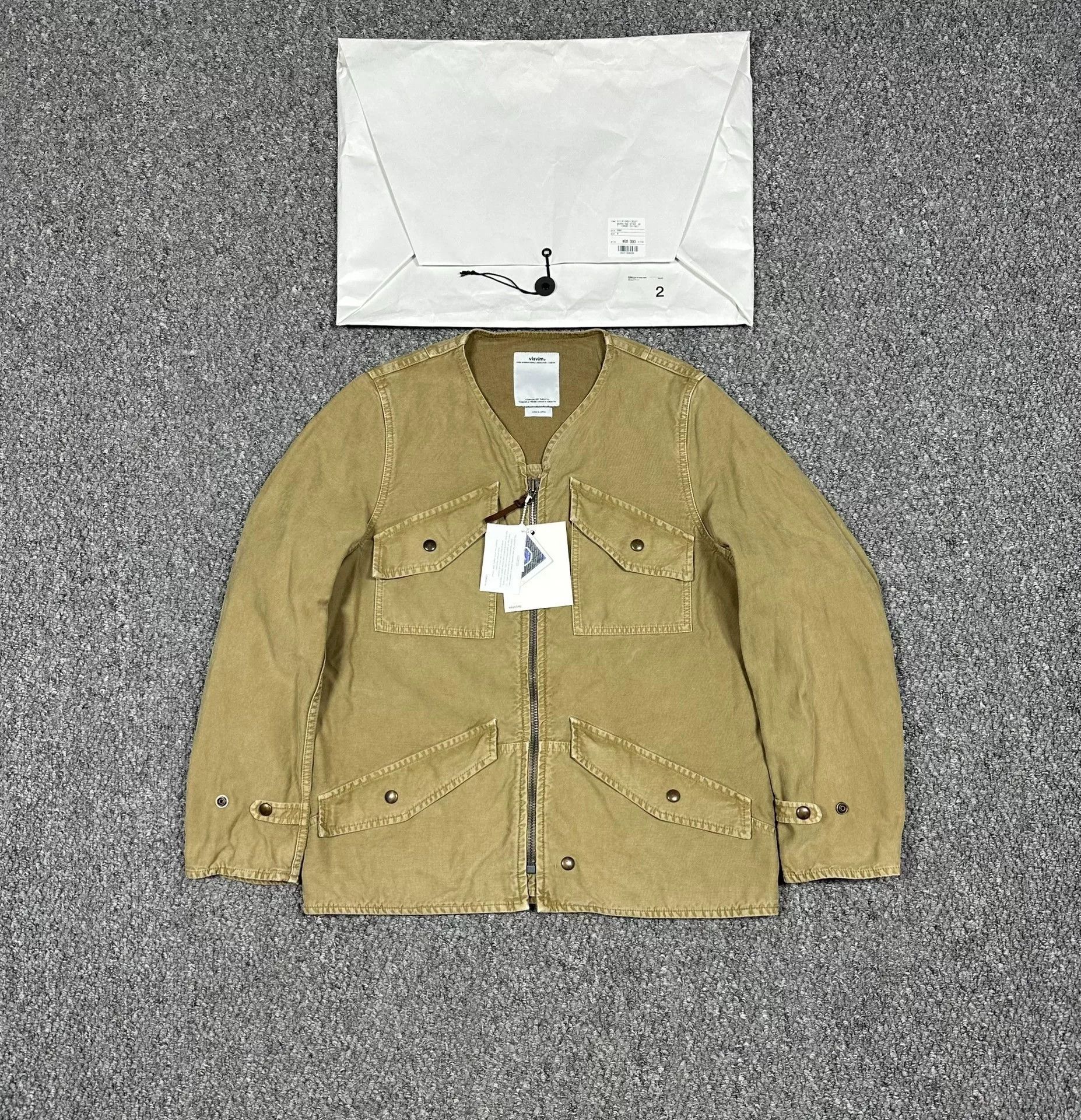Visvim Visvim Morning Star Damaged Chino Jacket Size 2 Size US M / EU 48-50 / 2 - 3 Thumbnail