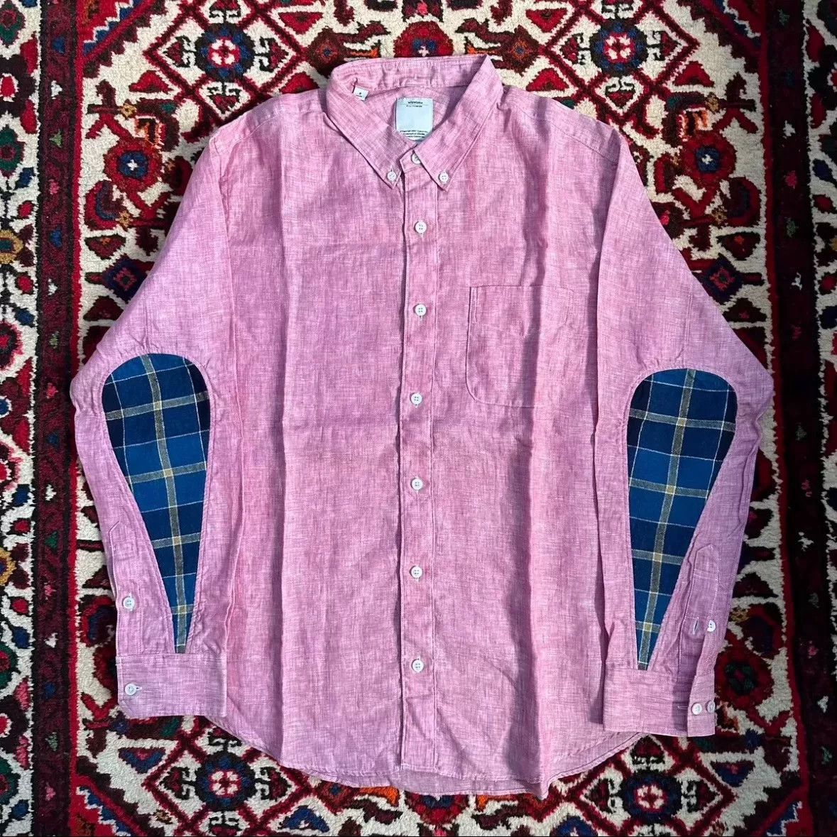 Visvim Visvim Albacore Plaid Patch Shirt Size 2 Size US M / EU 48-50 / 2 - 2 Thumbnail