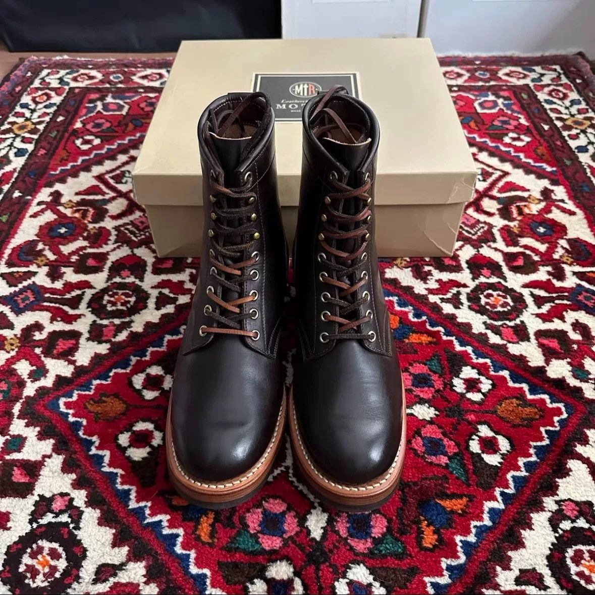 Indian Motorcycle Motor R1011 Leather Boots US 7.5 Size US 7.5 / EU 40-41 - 3 Thumbnail