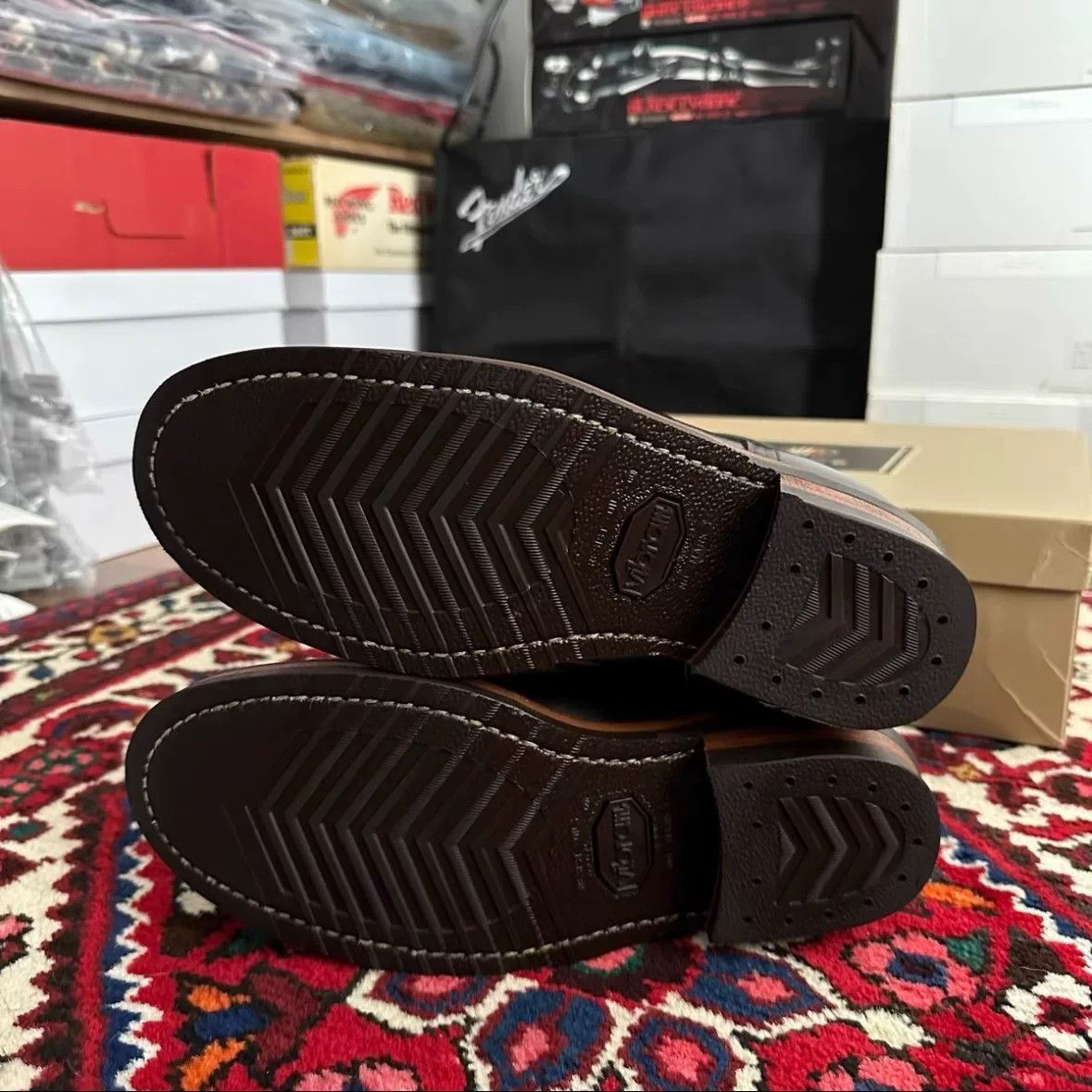 Indian Motorcycle Motor R1011 Leather Boots US 7.5 Size US 7.5 / EU 40-41 - 8 Thumbnail