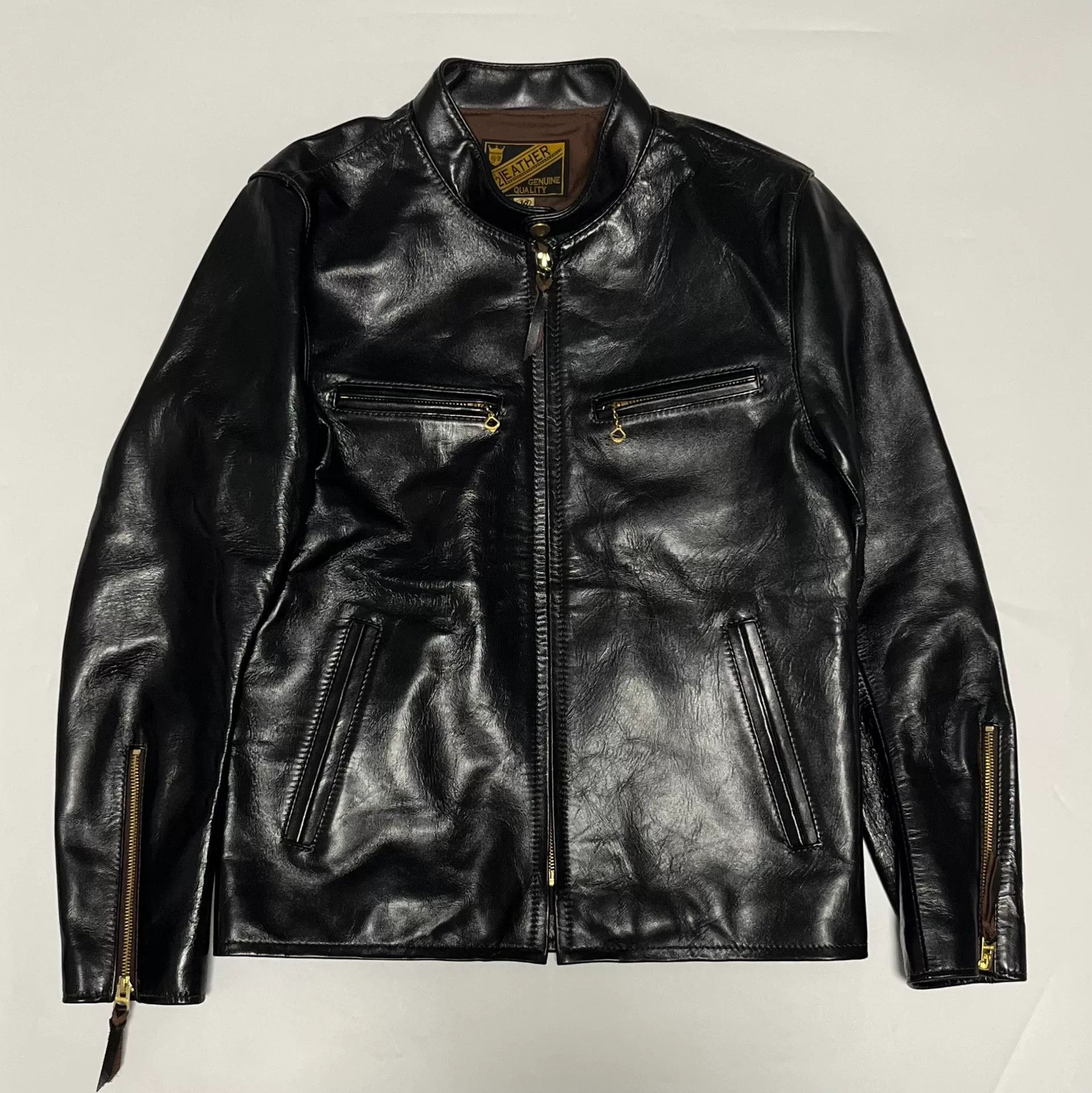 Y'2 Leather Y'2 Leather Horsehide Leather Jacket Size 38 Size US S / EU 44-46 / 1 - 3 Thumbnail