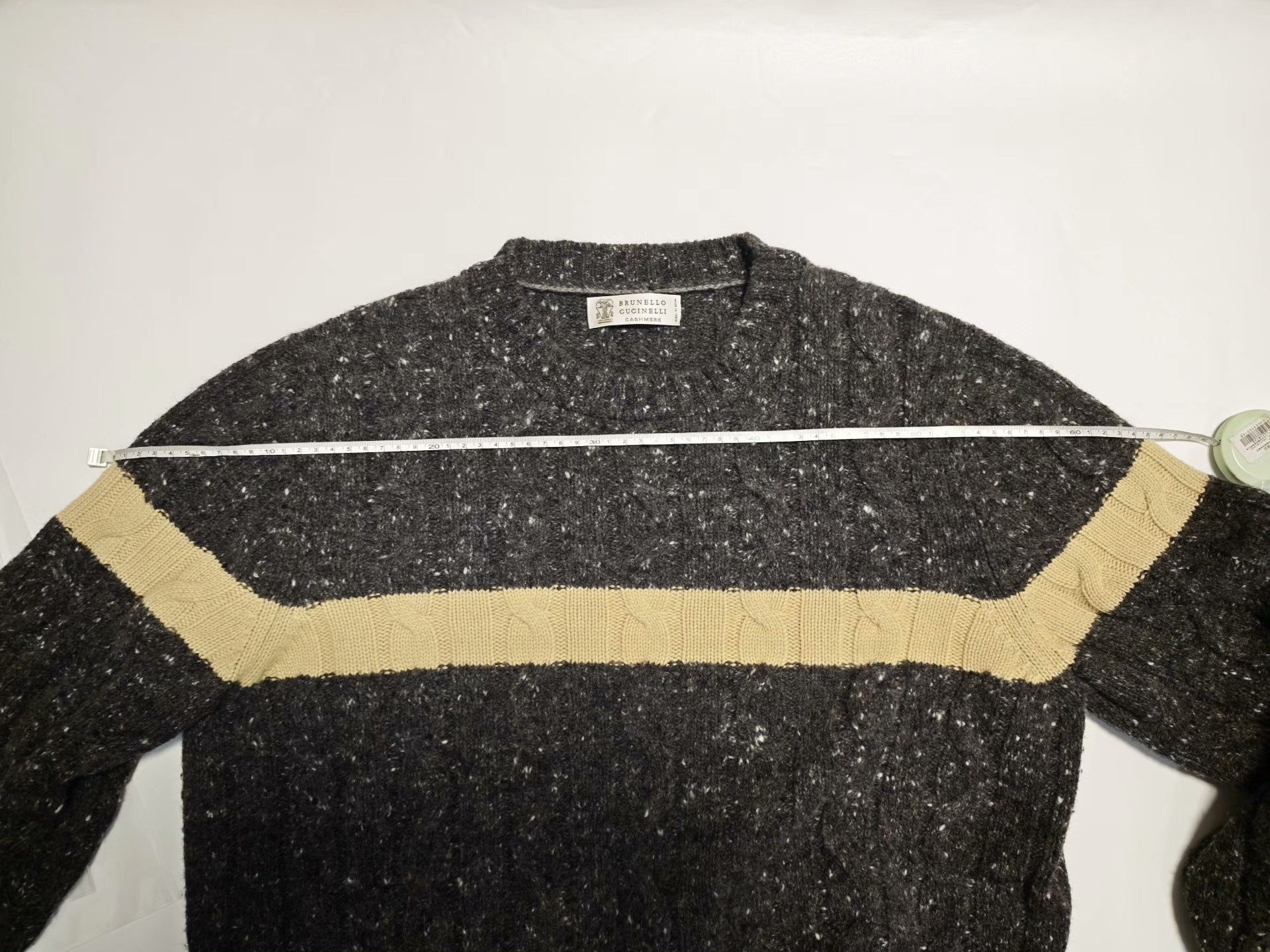 Brunello Cucinelli Brunello Cucinelli Cashmere Wool Cable Knit Sweater Size M Size US M / EU 48-50 / 2 - 8 Thumbnail