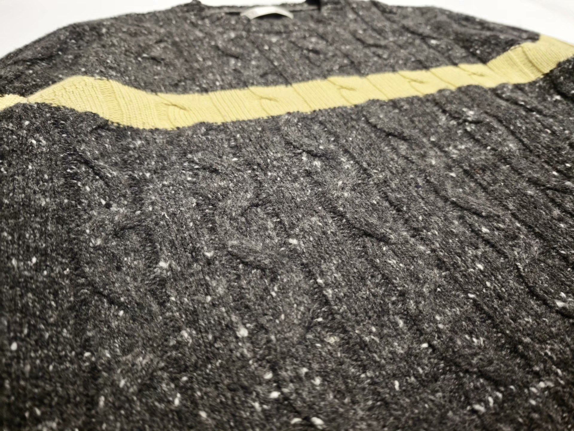 Brunello Cucinelli Brunello Cucinelli Cashmere Wool Cable Knit Sweater Size M Size US M / EU 48-50 / 2 - 3 Thumbnail