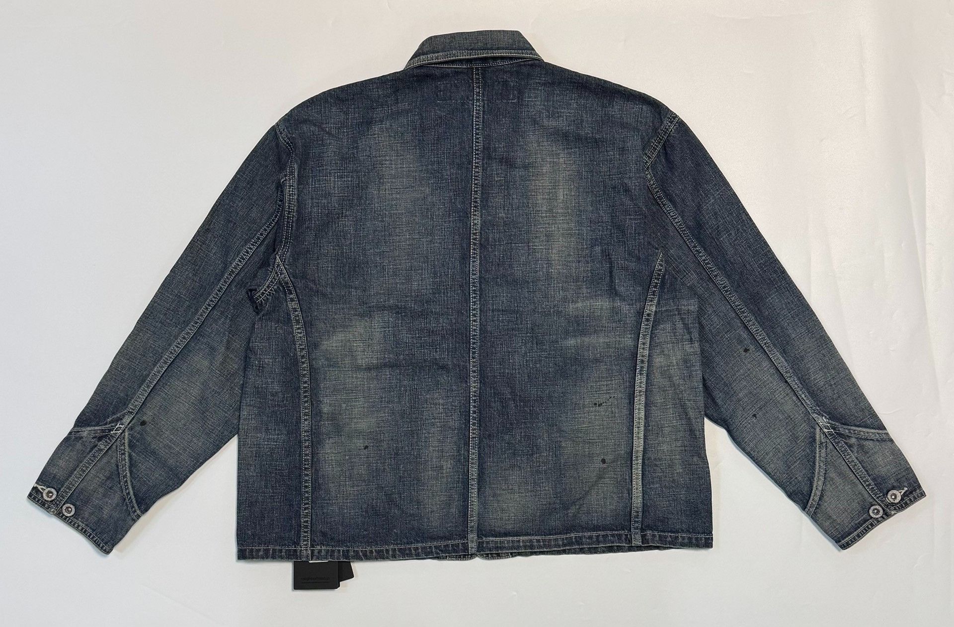 Neighborhood Neighborhood Washed Denim Coverall Jacket Size S Size US S / EU 44-46 / 1 - 9 Thumbnail