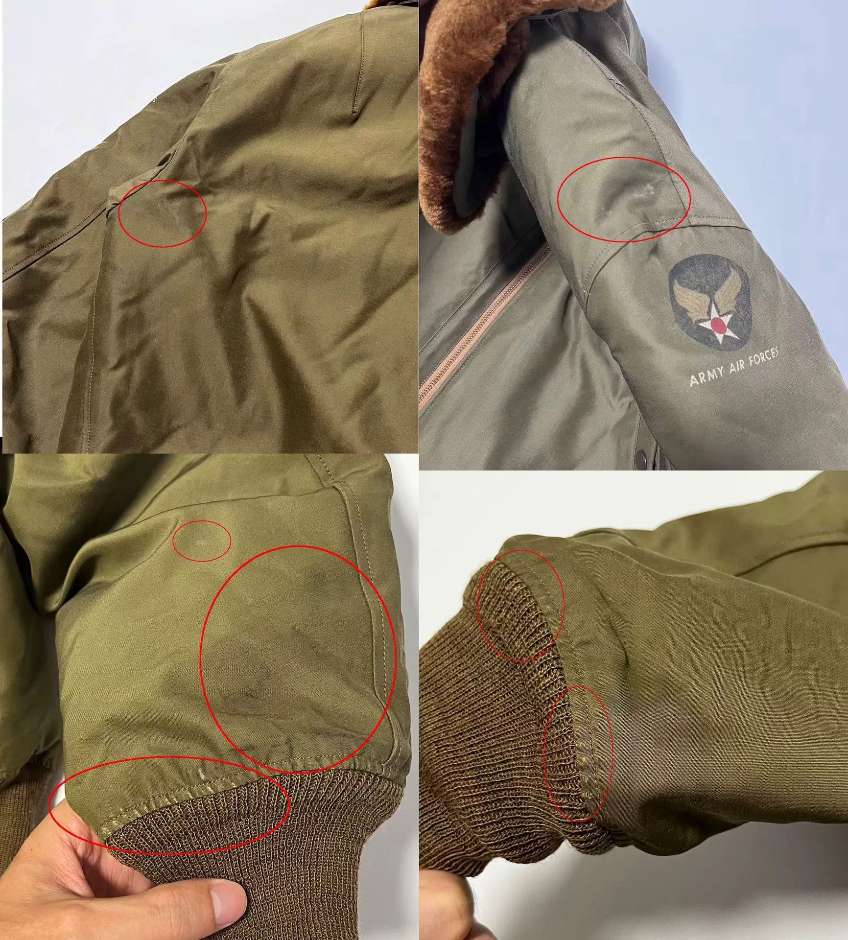 The Real McCoy's The Real McCoy's B-15 Flight Jacket Size 36 Size US XS / EU 42 / 0 - 7 Thumbnail