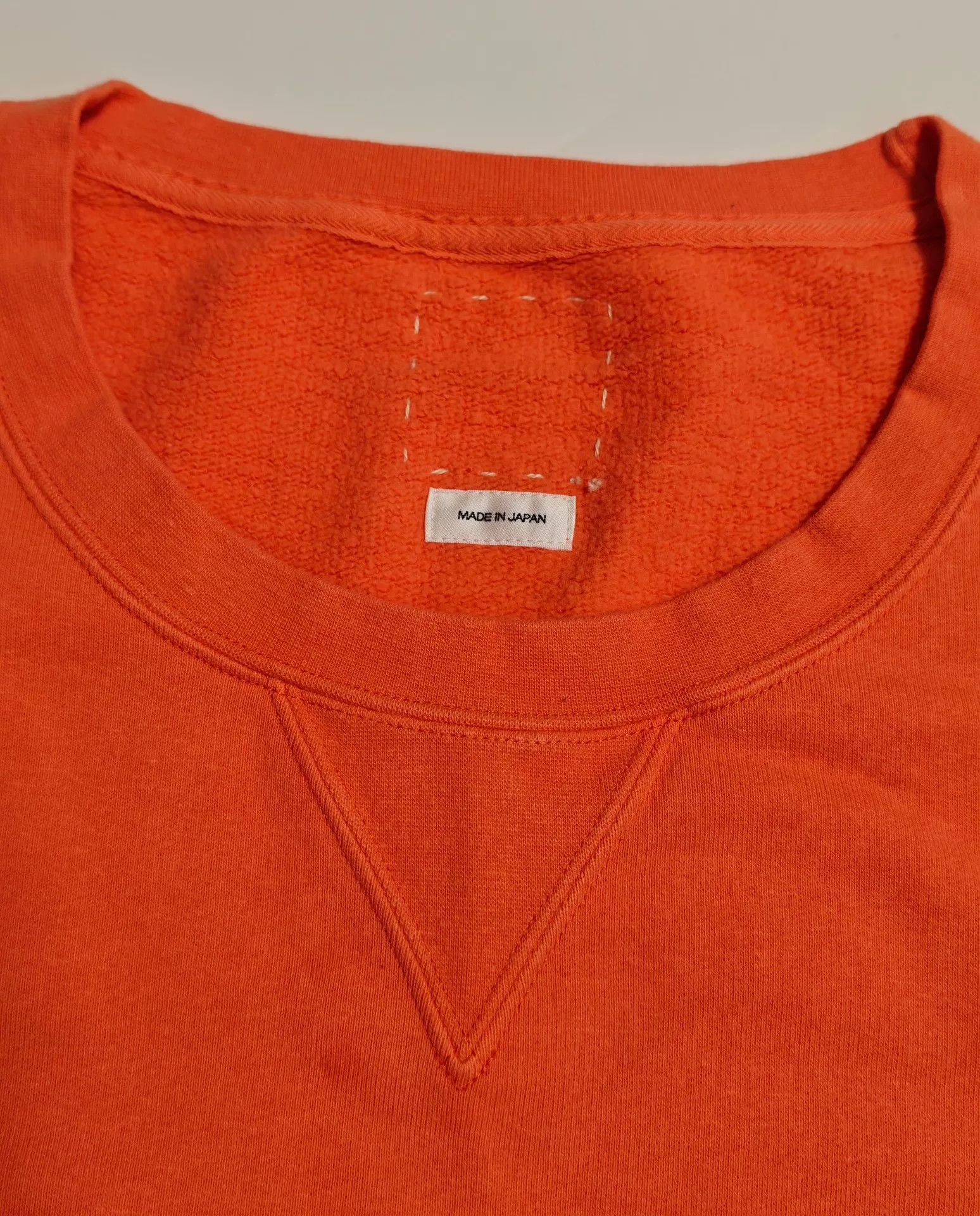 Visvim Visvim Orange Crewneck Sweatshirt Size 3 Size US L / EU 52-54 / 3 - 4 Thumbnail