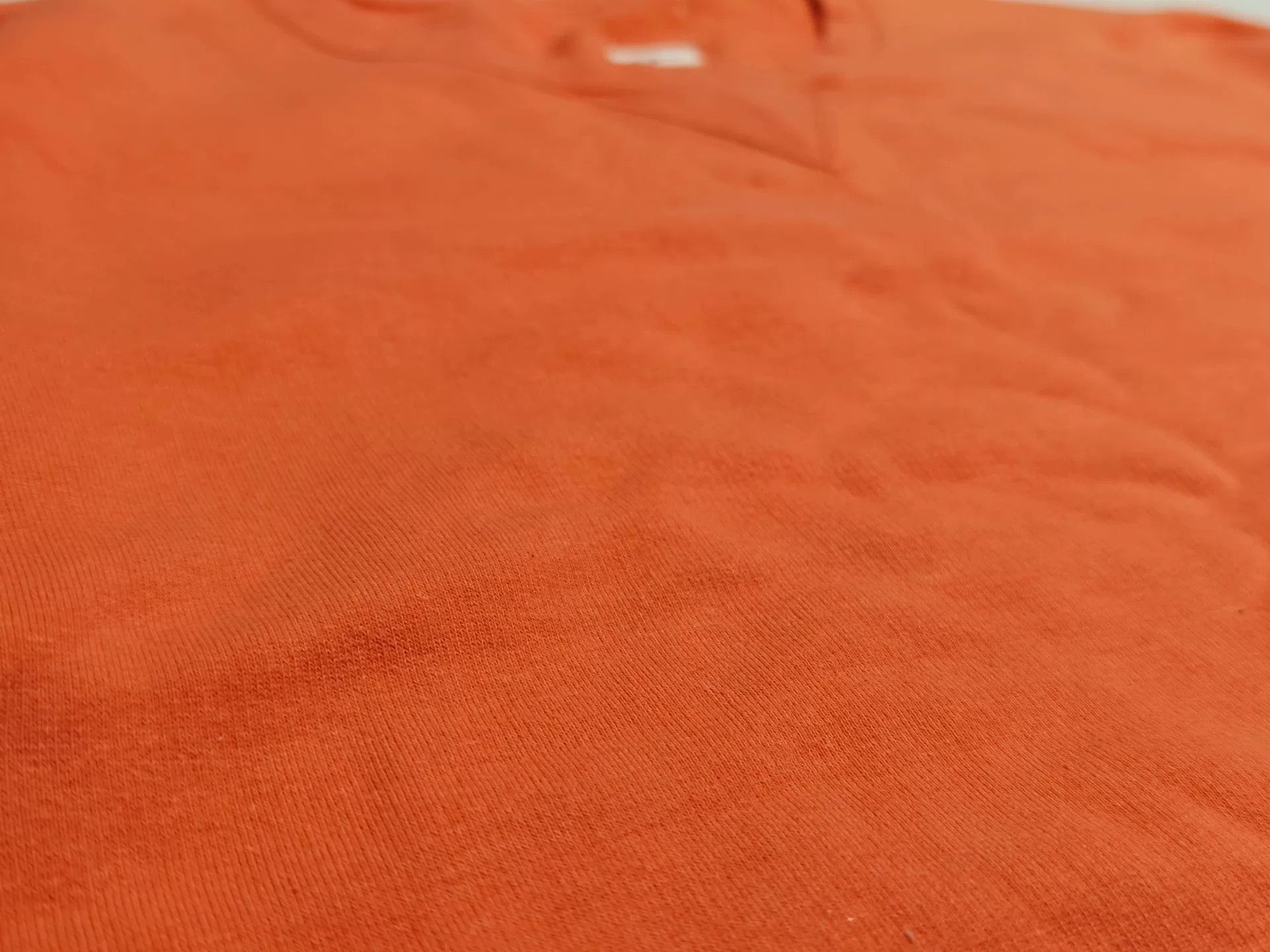 Visvim Visvim Orange Crewneck Sweatshirt Size 3 Size US L / EU 52-54 / 3 - 3 Thumbnail