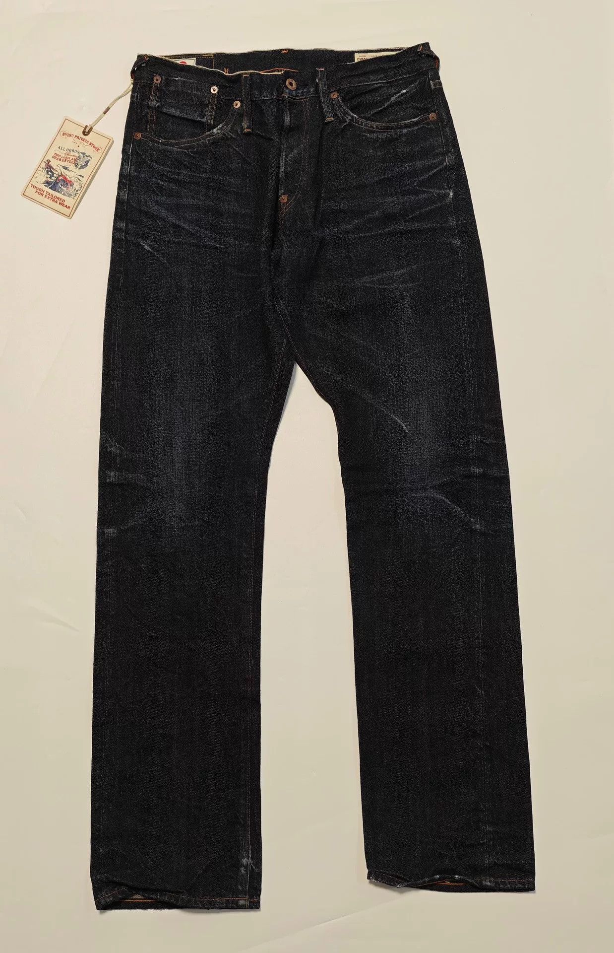 Evisu Evisu Private Stock Seagull Print Jeans 32x34 Size US 32 / EU 48 - 3 Thumbnail