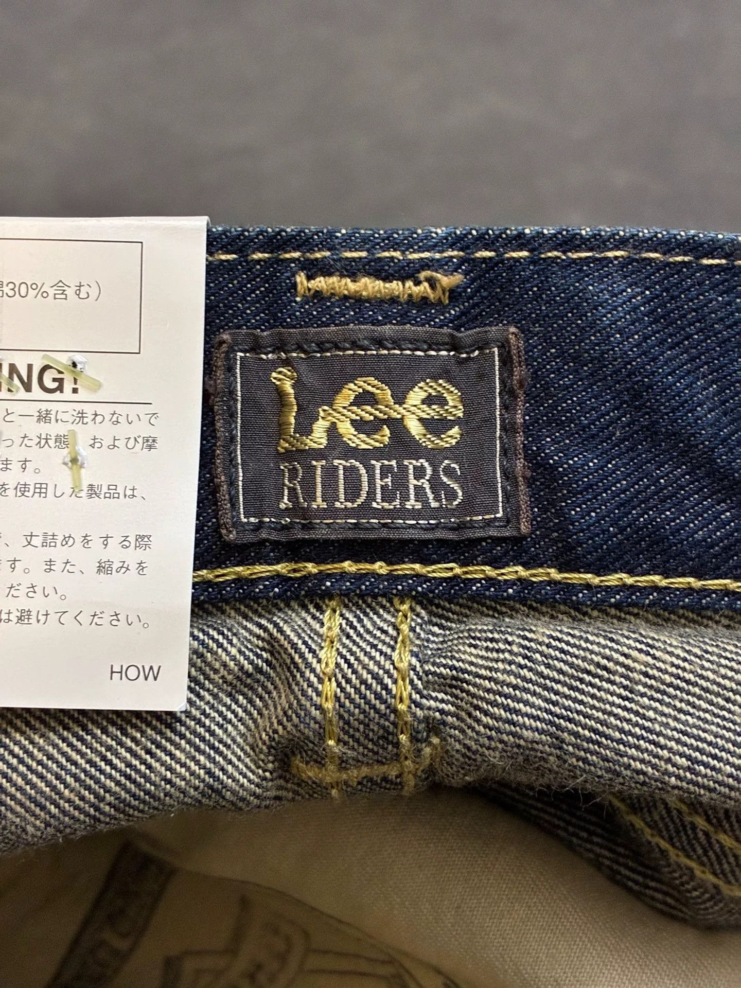 Lee Lee Riders 101-B Japanese Denim Jeans US 30 Size US 30 / EU 46 - 7 Thumbnail