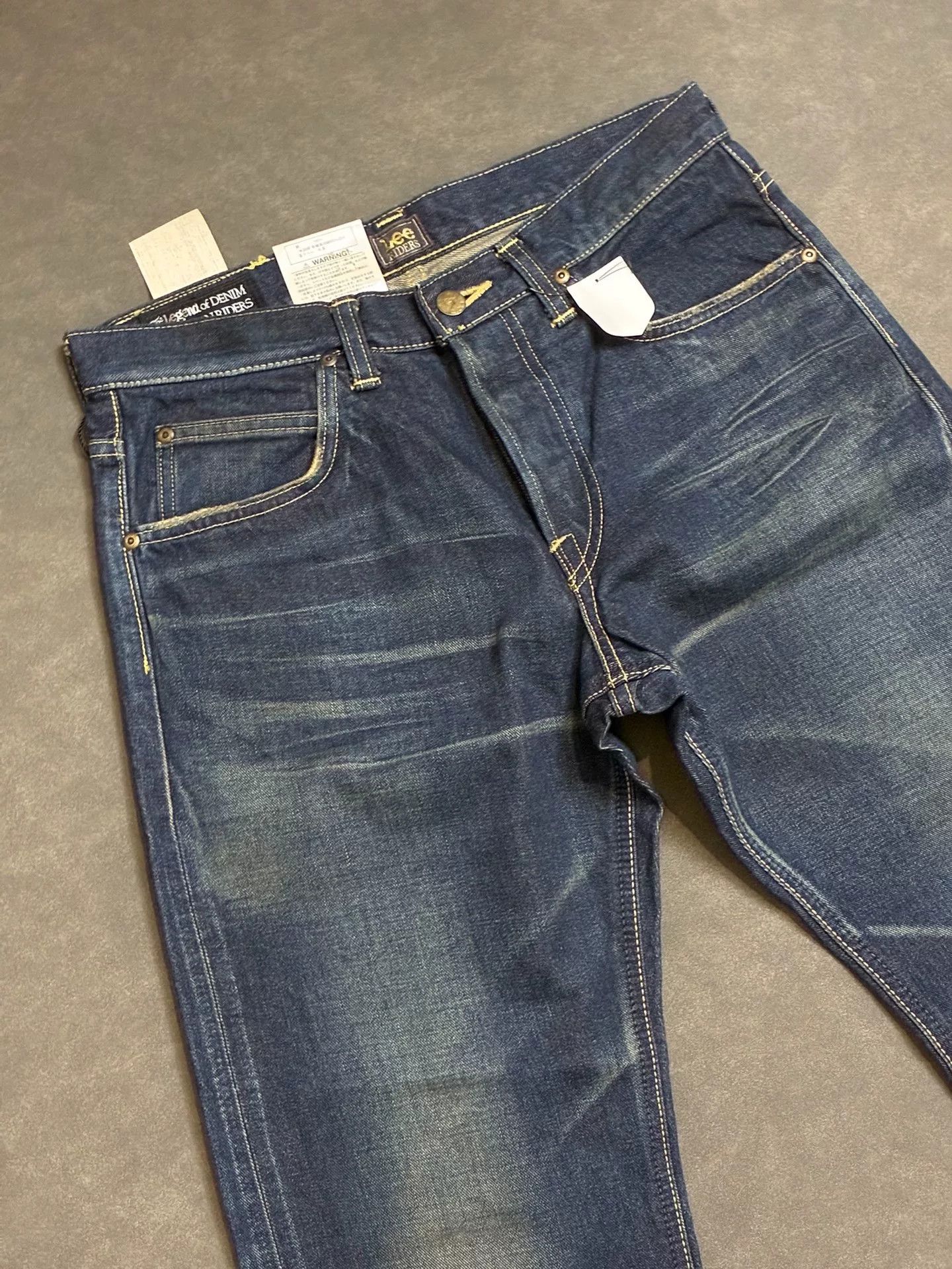 Lee Lee Riders 101-B Japanese Denim Jeans US 30 Size US 30 / EU 46 - 4 Thumbnail