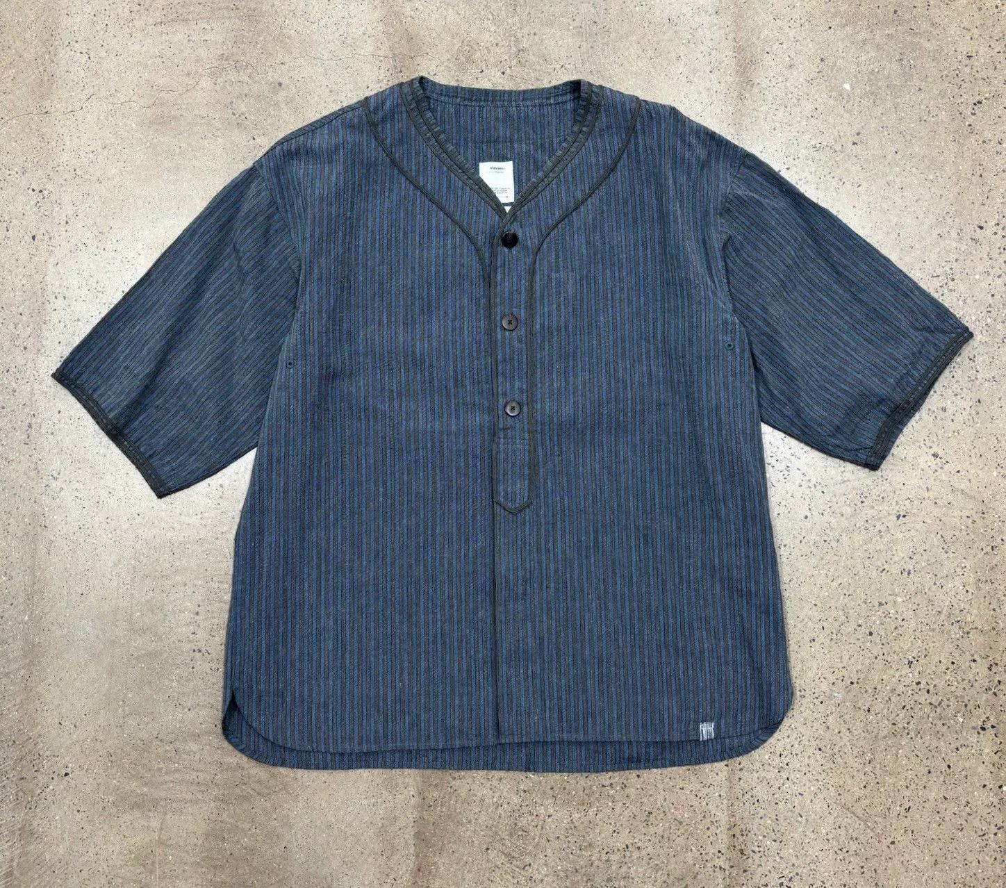 Visvim Visvim Striped Dugout Shirt Size 2 Size US M / EU 48-50 / 2 - 2 Thumbnail