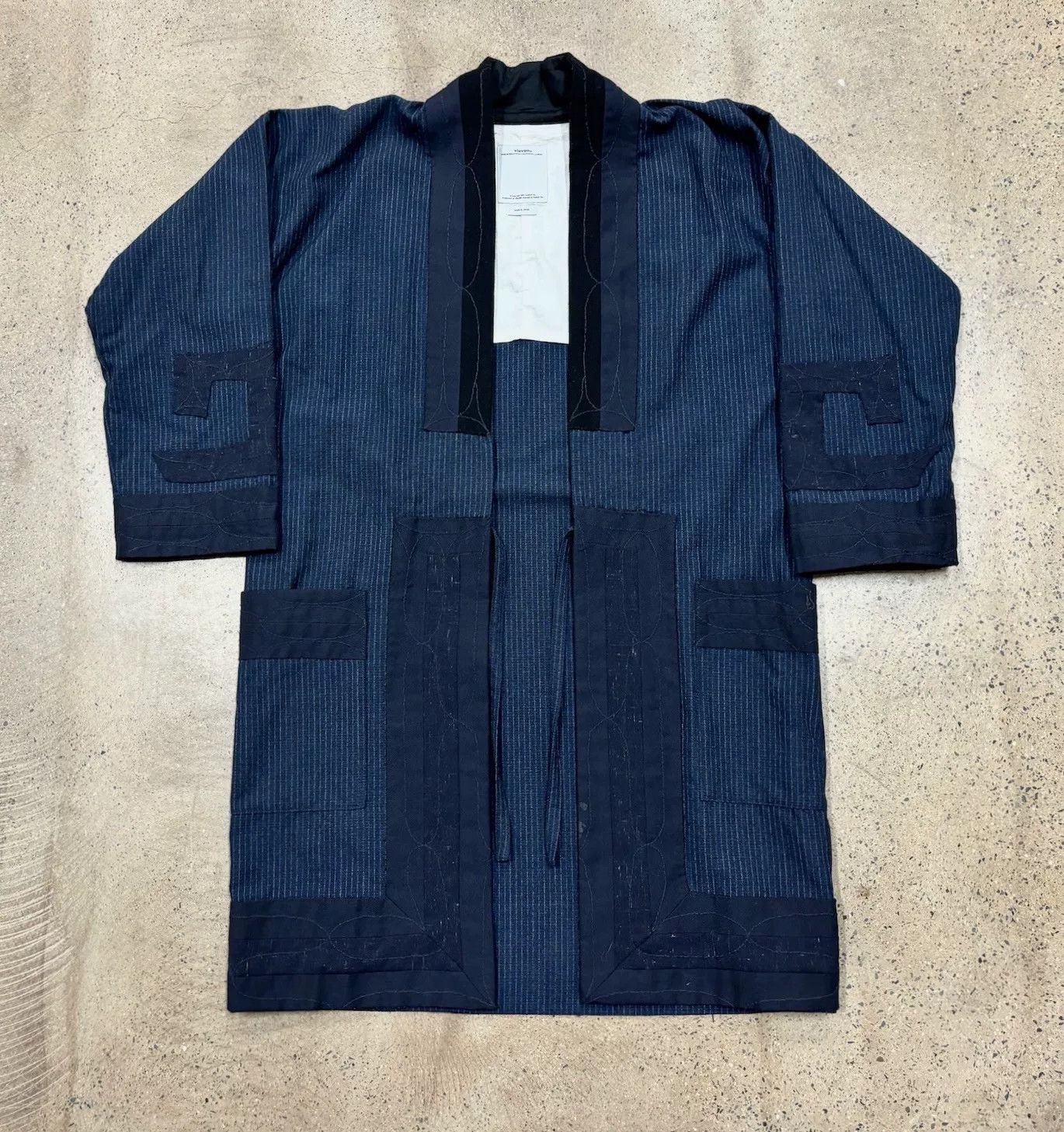 Visvim Visvim Pinstripe Ruunpe Coat Size 1 Size US S / EU 44-46 / 1 - 2 Thumbnail