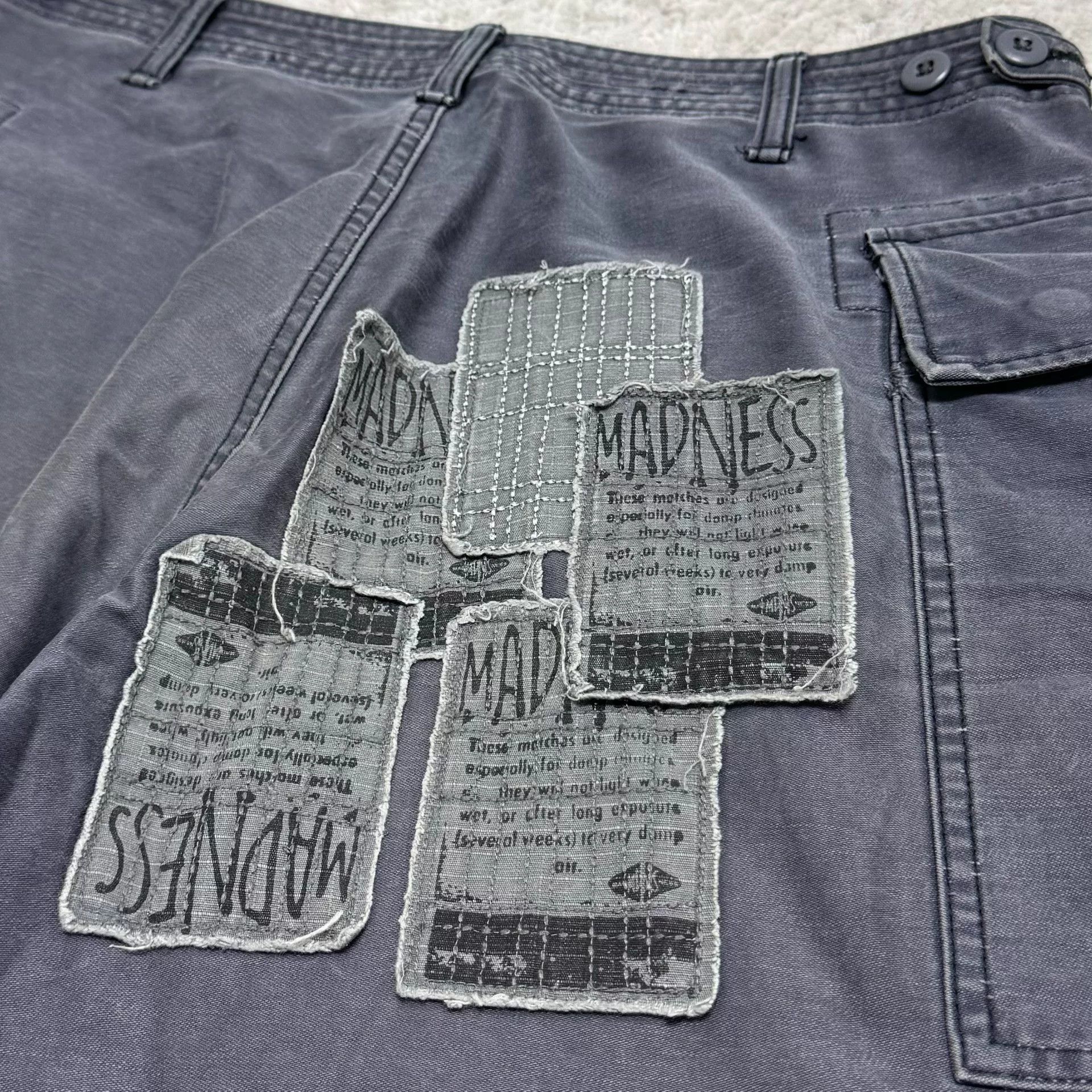 Madness MADNESS Patch Cargo Shorts Size M Size US 32 / EU 48 - 6 Thumbnail