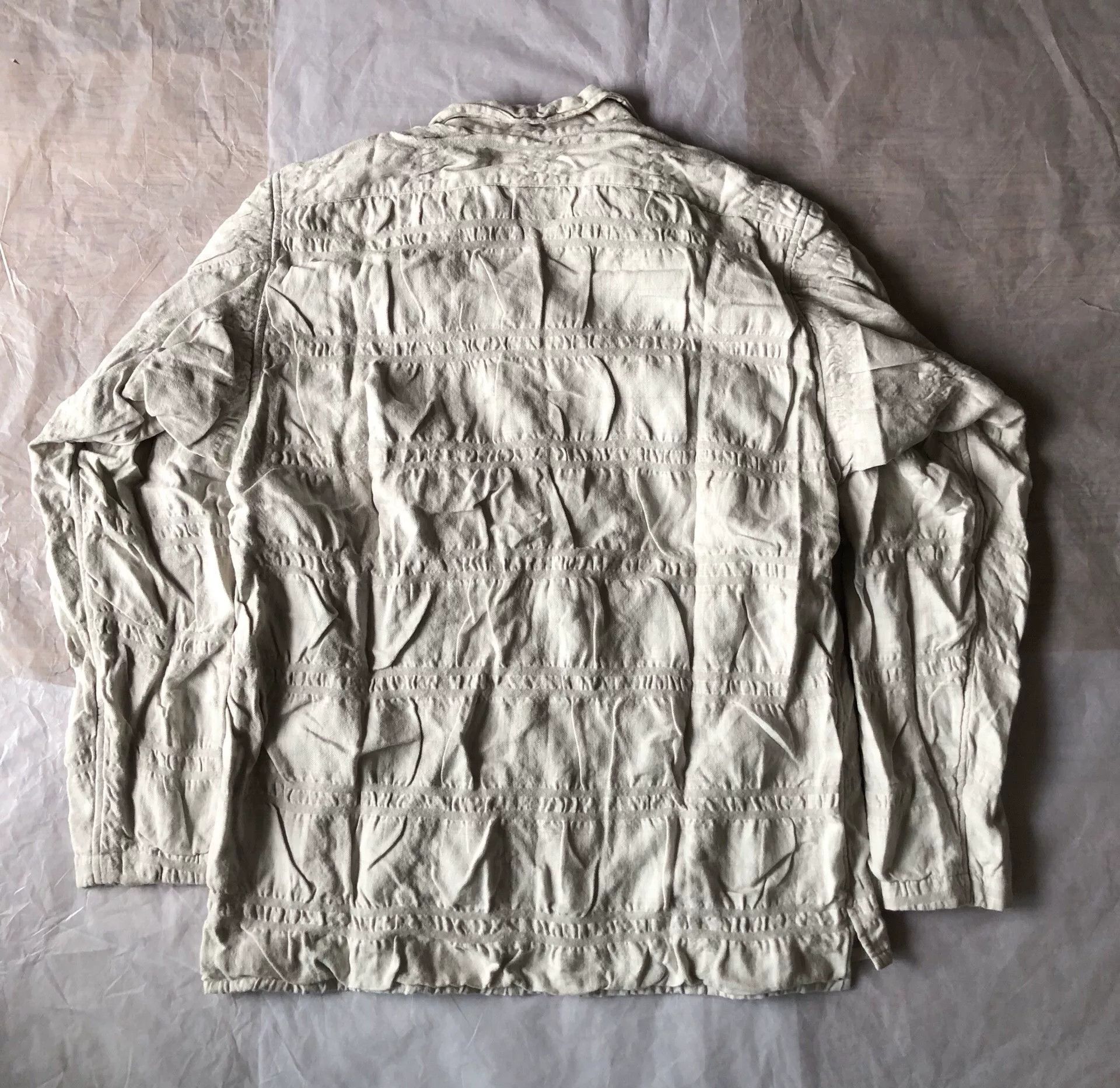 Nanamica nanamica Textured Jacket Beige Size S Size US S / EU 44-46 / 1 - 3 Thumbnail